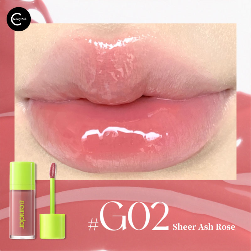 BEINIDAR Dewy Glossy Lip Elixir - Hydrating Plumping Lip Gloss with Vitamin E | Perfect for Everyday Wear, Date Night & Makeup Looks