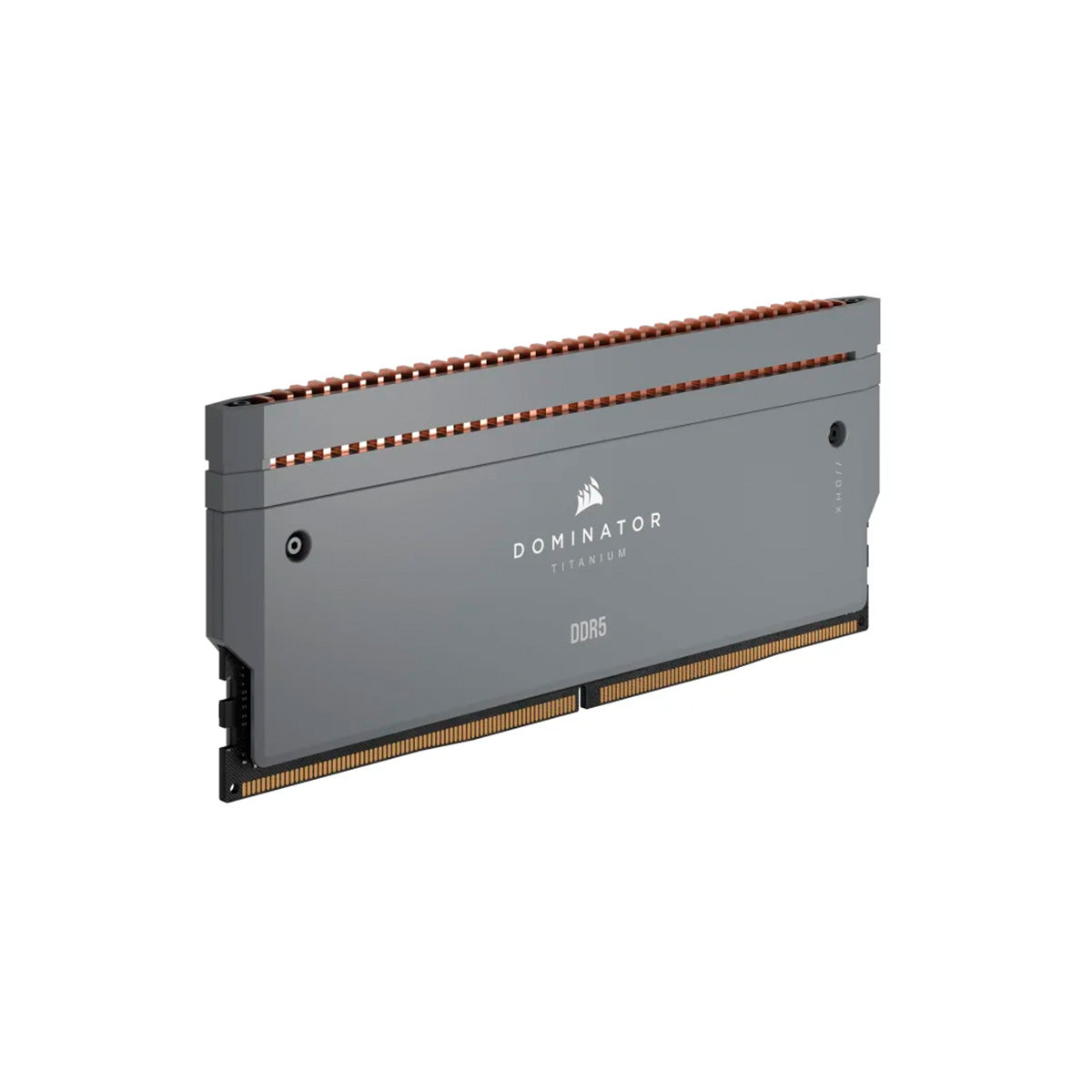 Corsair DOMINATOR TITANIUM 32GB (2x16GB) DDR5 6000MHz CL30 AMD EXPO Certified RGB Memory Kit with Cool Gray Fin Accessory - Perfect for Gaming PCs, Workstations, and High-Performance Computing