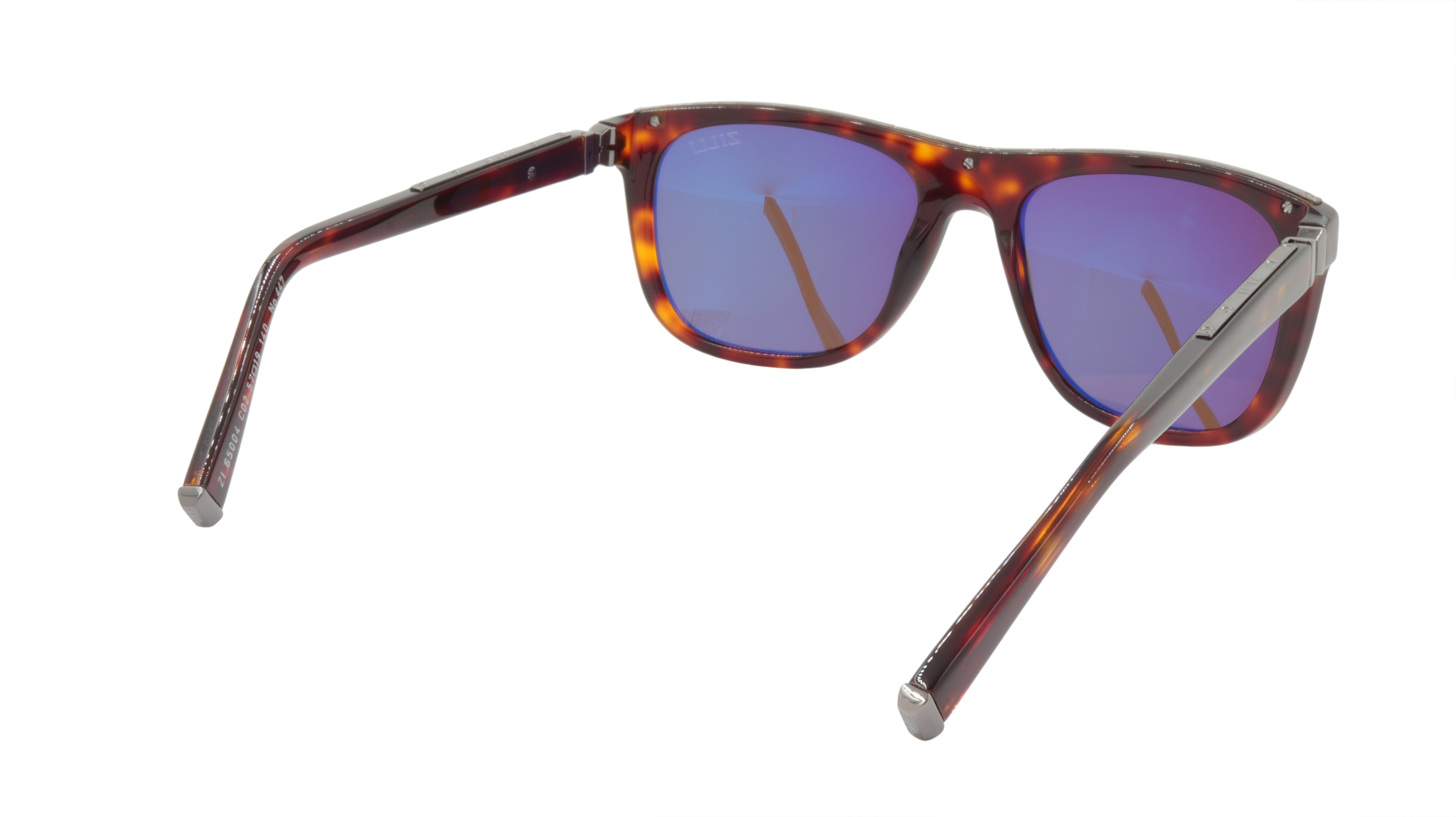 ZILLI Titanium Acetate Polarized Sunglasses - Handmade in France - Model ZI 65004 C02 - UV Protection for Driving, Travel & Outdoor Activities