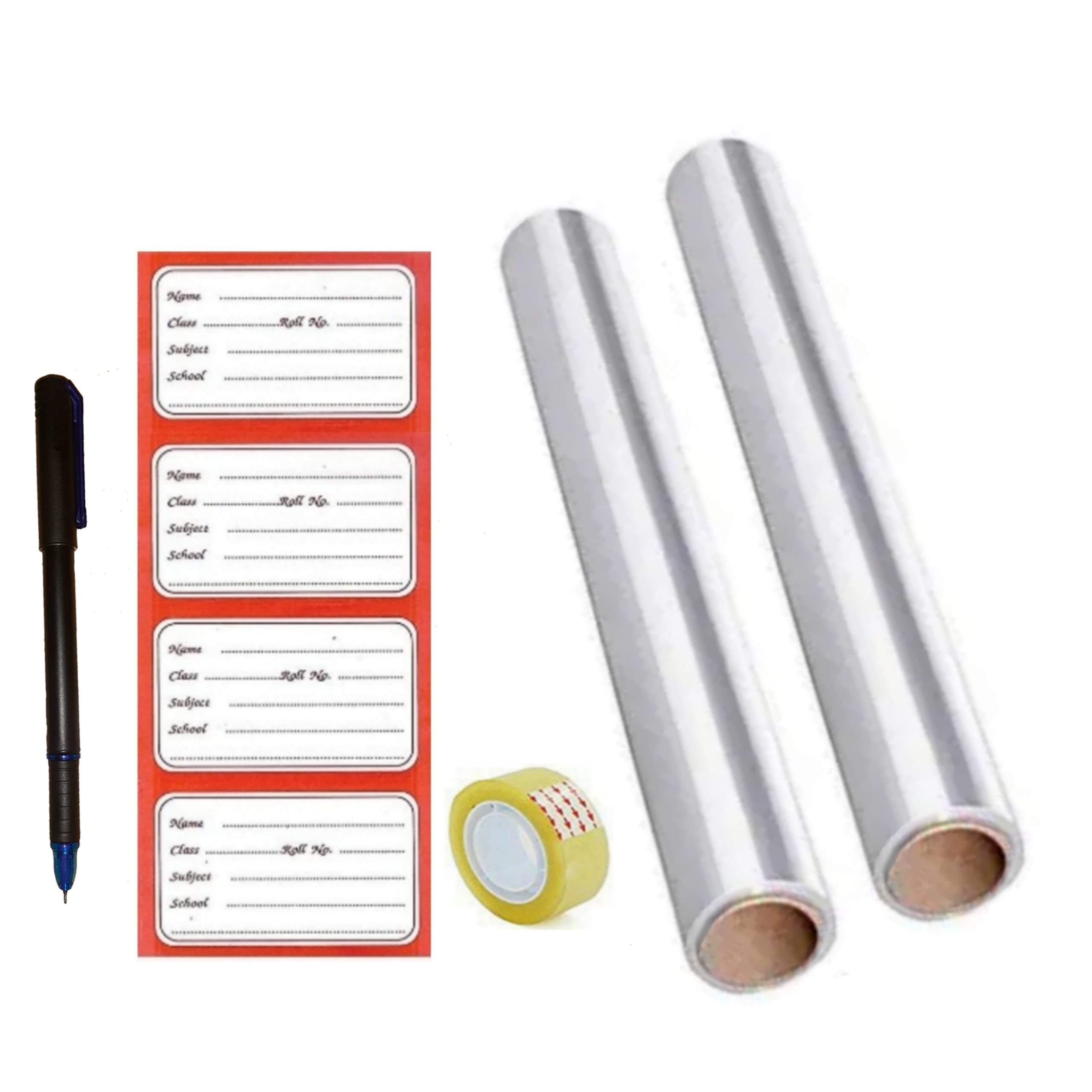 Veraitech Clear Book Cover Roll for School Textbooks - 360 x 9 Yards (Set of 2) | Durable Transparent Protection for Notebooks, Textbooks & Workbooks | Perfect for Back to School Supplies & Classroom Organization