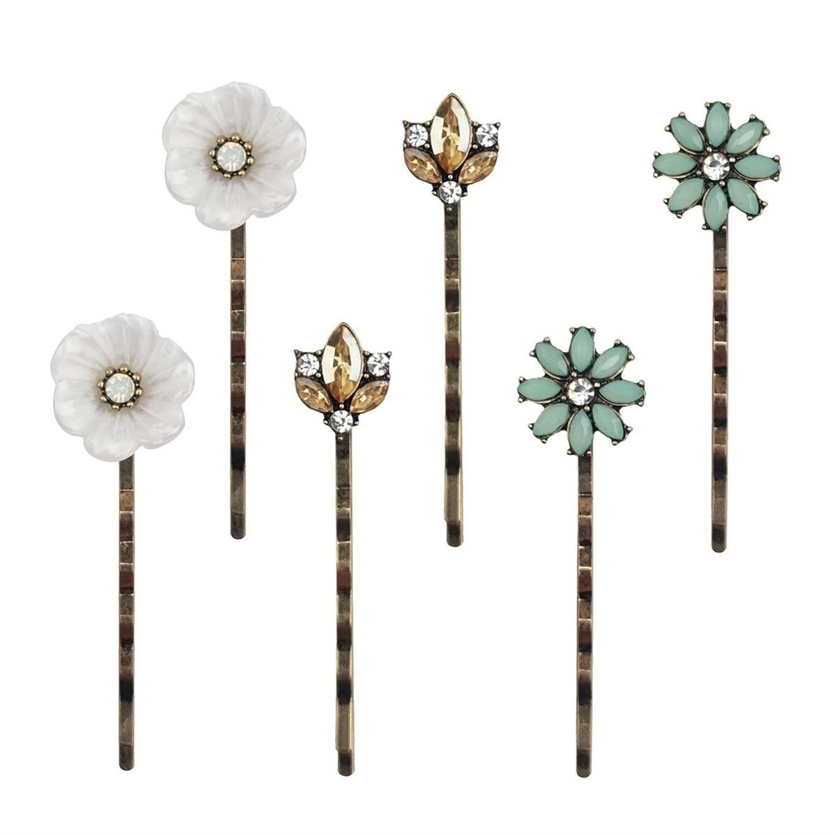 6PCS/3Pairs Vintage Bobby Pins for Women - 2.3
