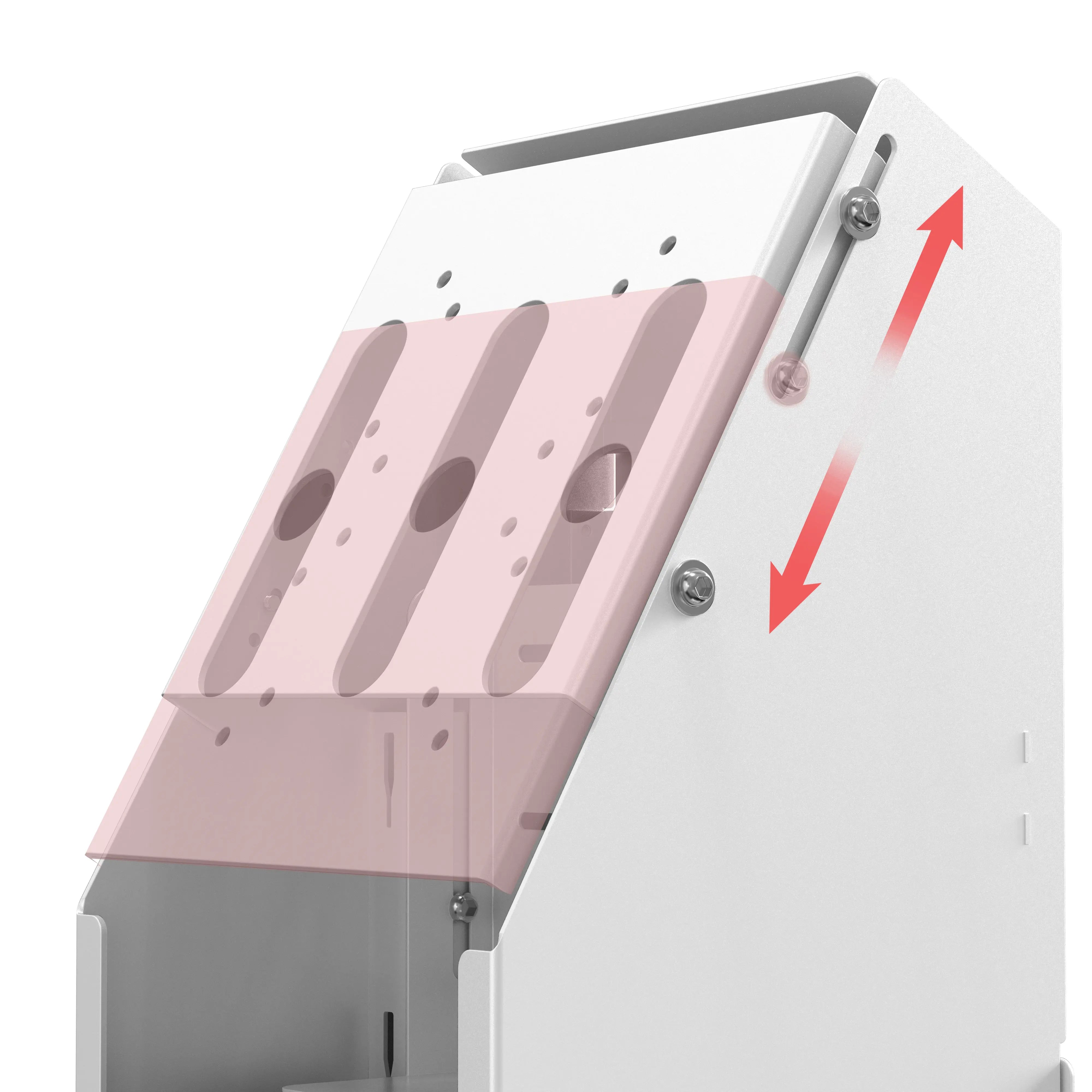 Self Service Kiosk with Built-in Printer and Storage Compartment - Touchscreen POS Terminal for Retail, Restaurant, and Business Use