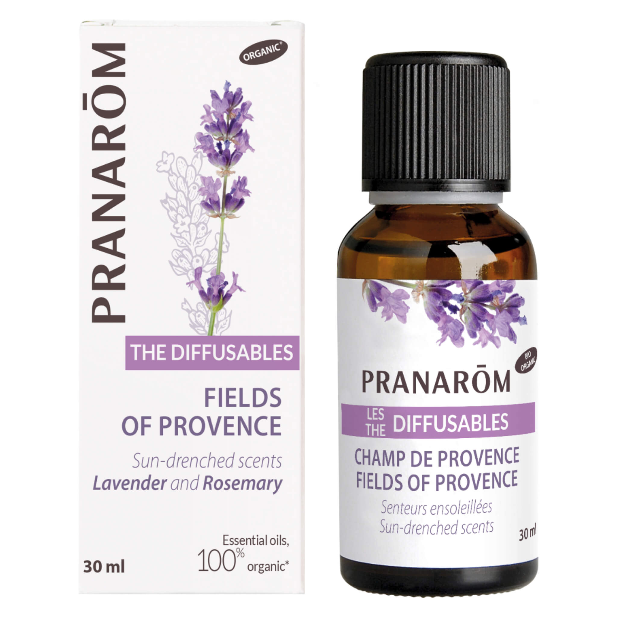 Fields of Provence Essential Oil for Diffusers - 100% Pure Aromatherapy Oil for Relaxation, Stress Relief & Home Fragrance | Perfect for Yoga, Meditation & Spa