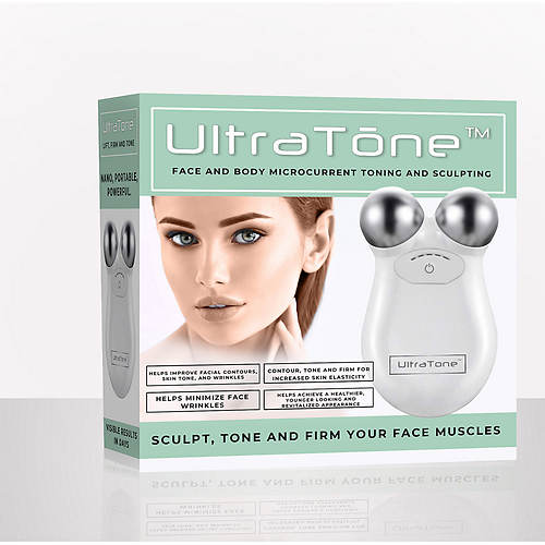 UltraTone Facial Stimulator - Anti-Aging & Skin Tightening Device for Wrinkle Reduction & Face Lifting | Perfect for Home Skincare & Beauty Routine