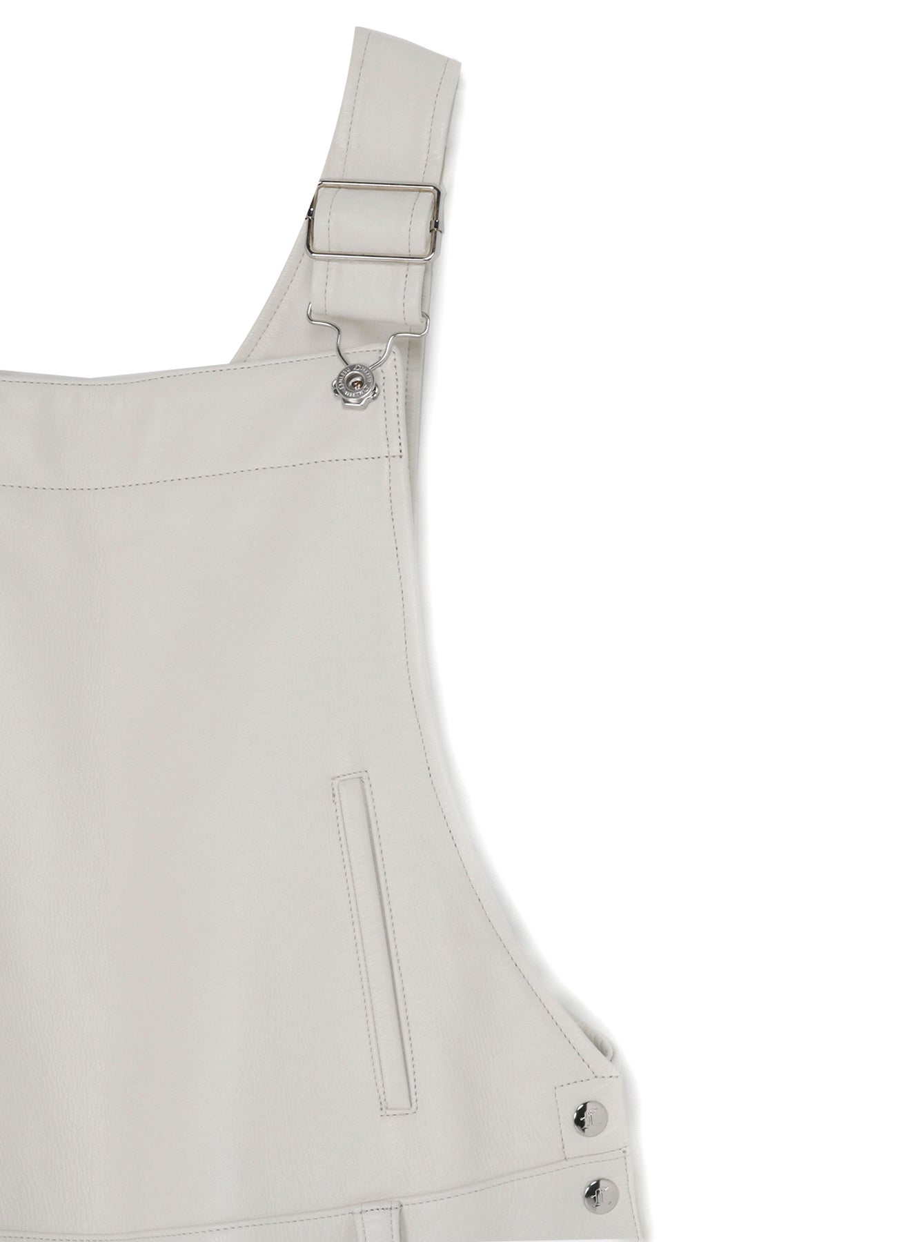 Premium Cowhide Overalls for Men & Women - Durable Leather Bib Pants for Work, Riding & Outdoor Activities