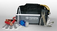 Toyota Emergency Car Kit - Roadside Assistance Essentials for Flat Tires, Jump Starts & Breakdowns | Perfect for Toyota Drivers, Road Trips & Vehicle Safety Preparedness
