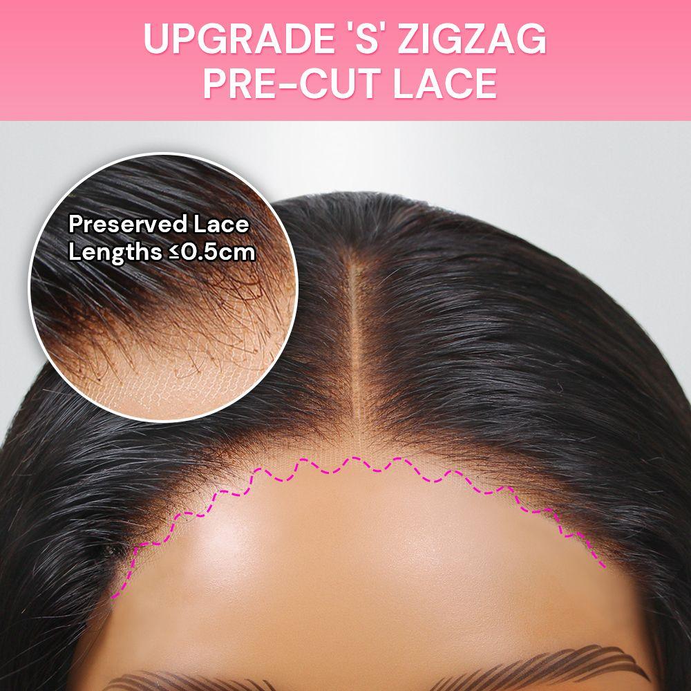 WOWANGEL 5x5 HD Lace Closure Wig - Glueless Invisible Wear & Go Body Wave Human Hair Wig for Black Women | Perfect for Daily Wear, Parties & Special Occasions
