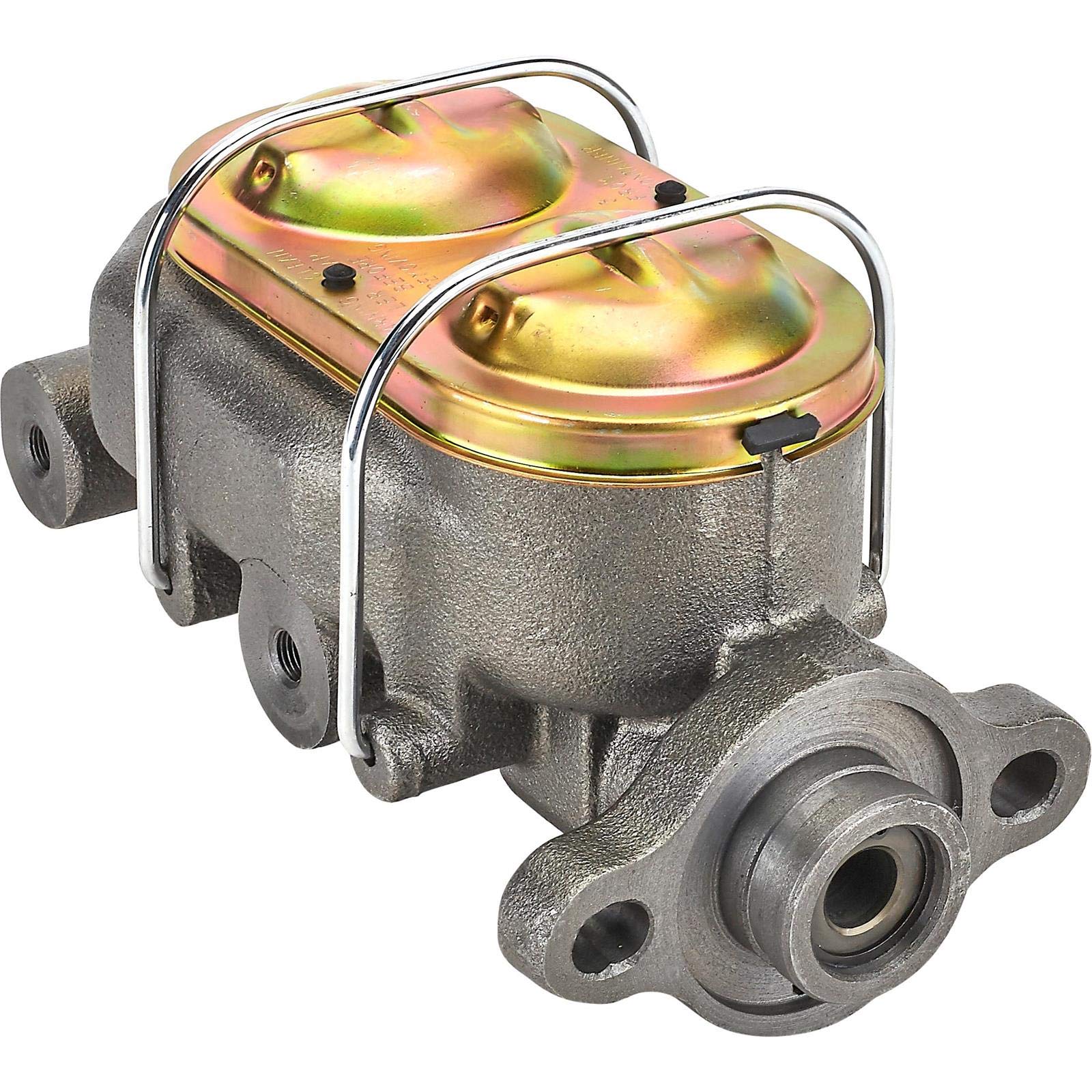 Universal 1 Inch Bore Cast Iron Master Cylinder - Heavy Duty Brake System Replacement for Cars, Trucks & SUVs - Perfect for DIY Auto Repair & Vehicle Maintenance