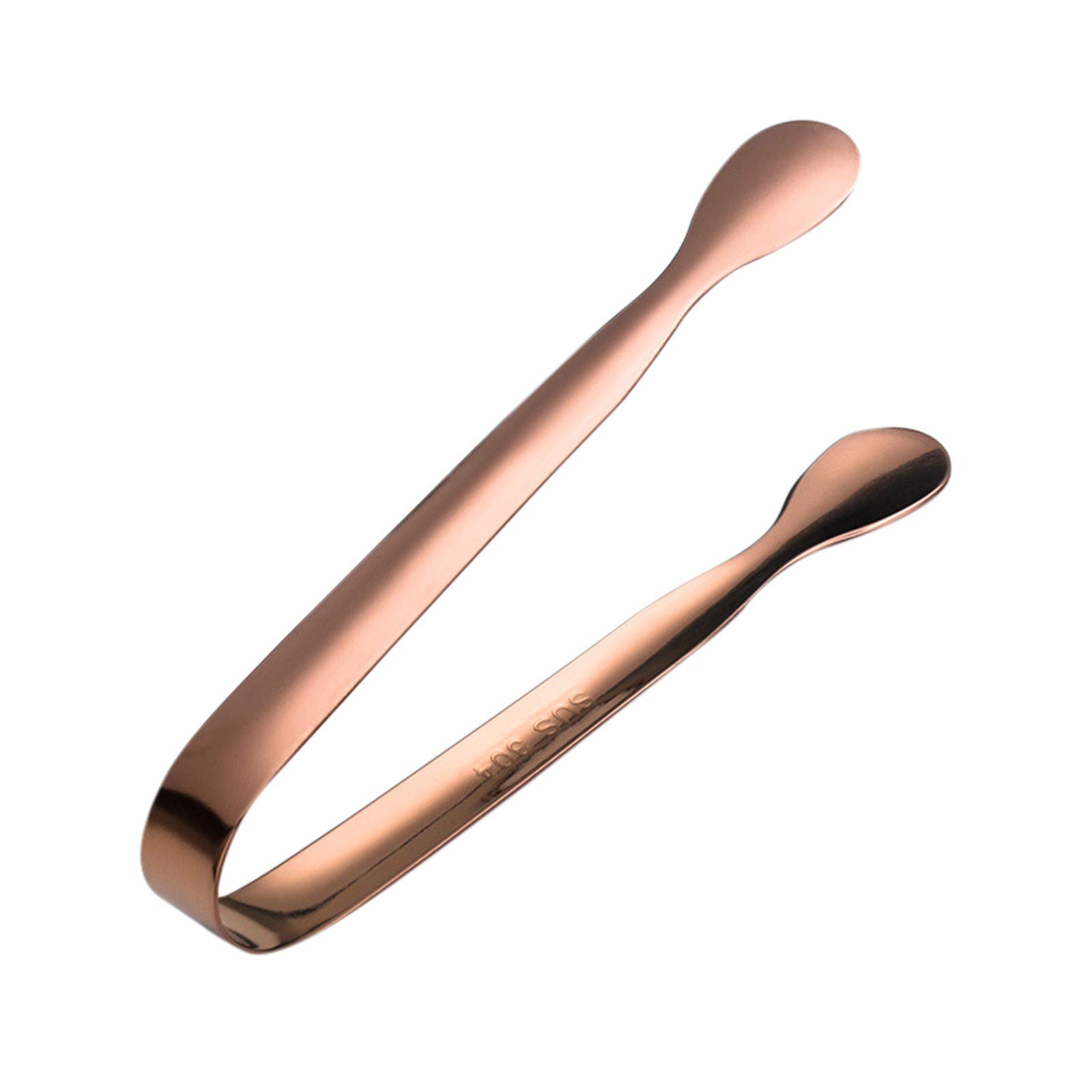 Stainless Steel Ice Sugar Tongs for Cheese, Cocktails, Desserts & Ice Cubes - Perfect for Kitchen, Dining, Bar & Travel Use