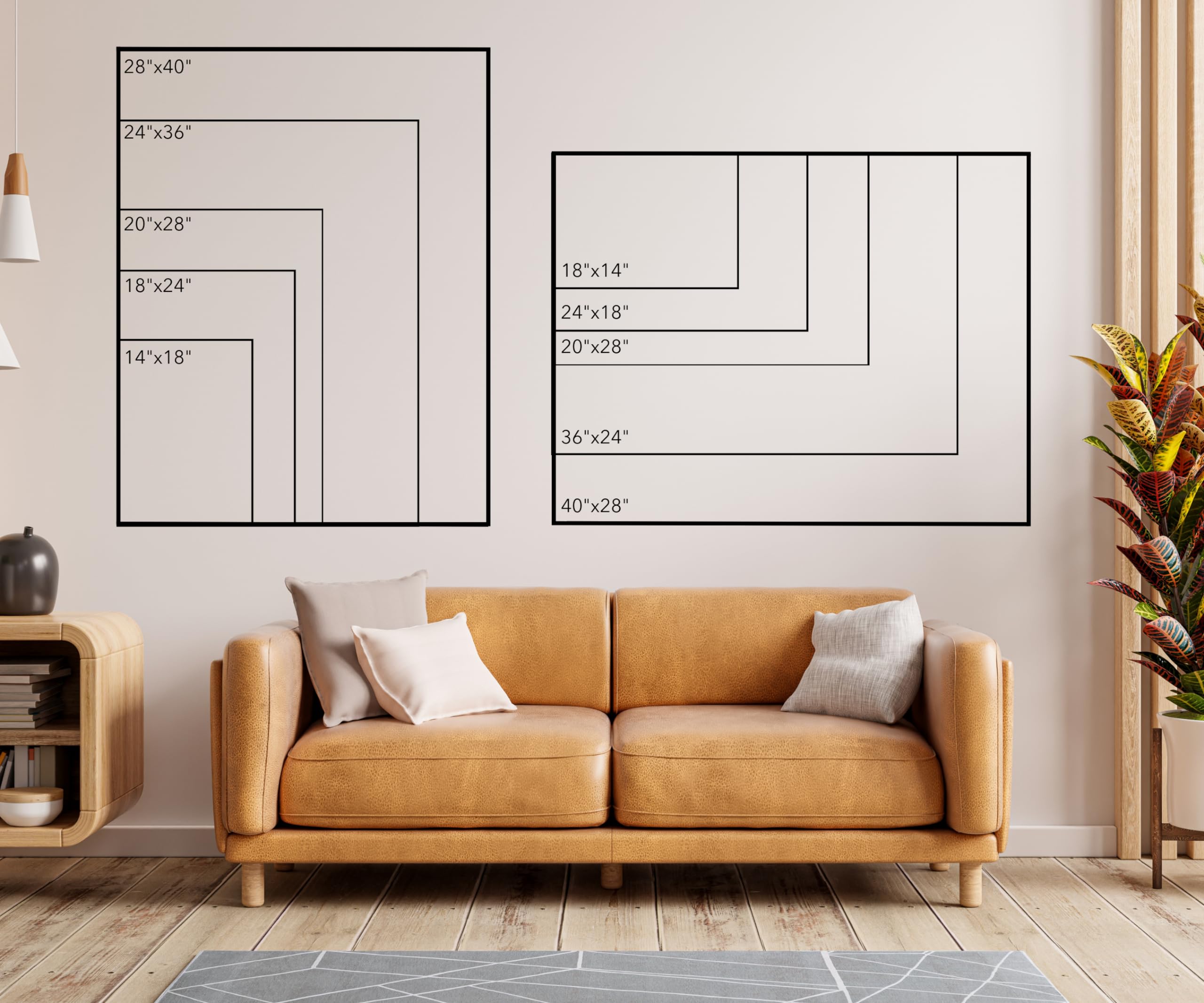 2025 Personalized Acrylic Family Planner Wall Calendar - 24