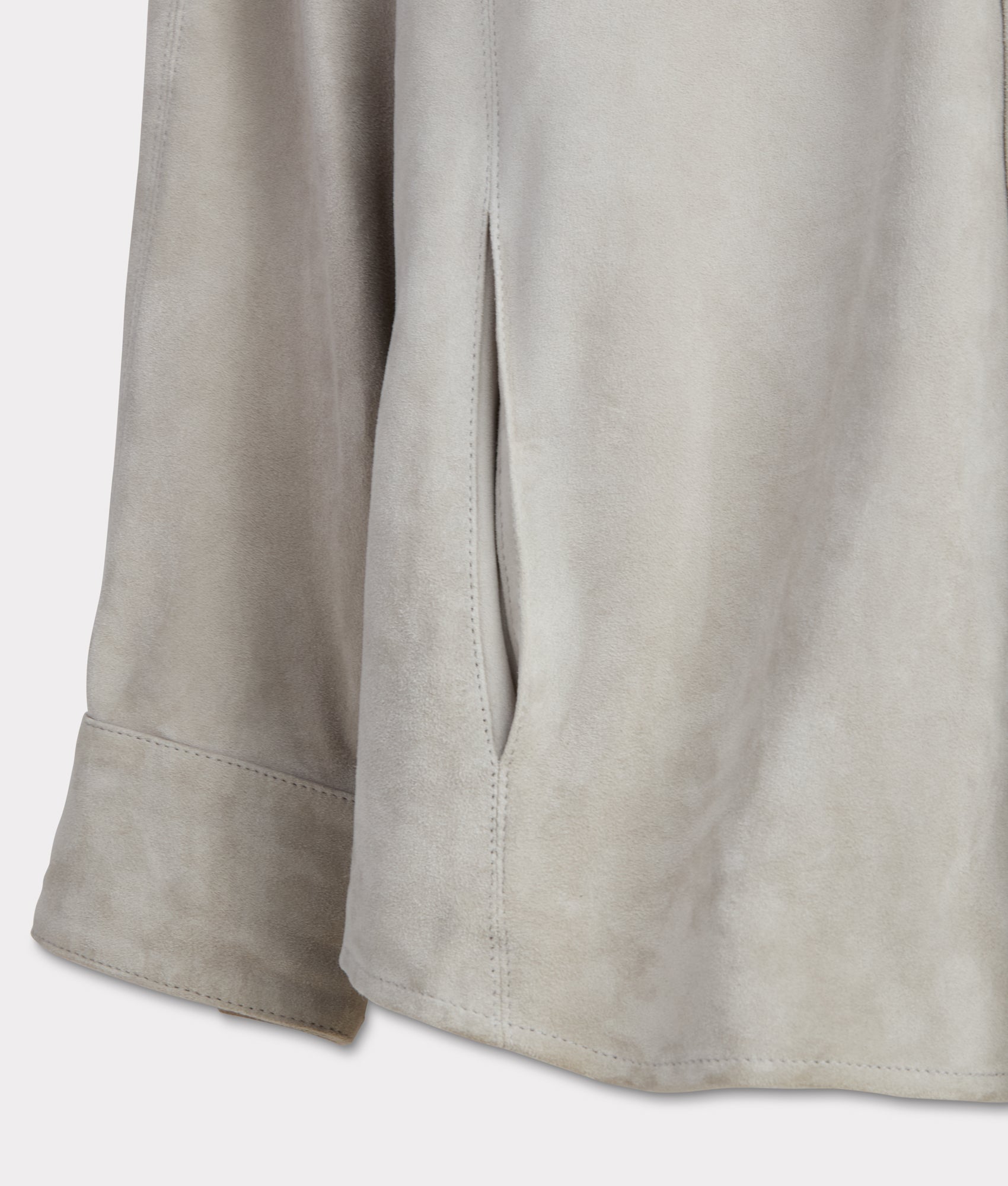 Stylish Grey Suede Overshirt for Men & Women | Comfortable & Trendy Layering Piece for Fall & Winter | Perfect for Casual Outings, Office Wear & Date Nights