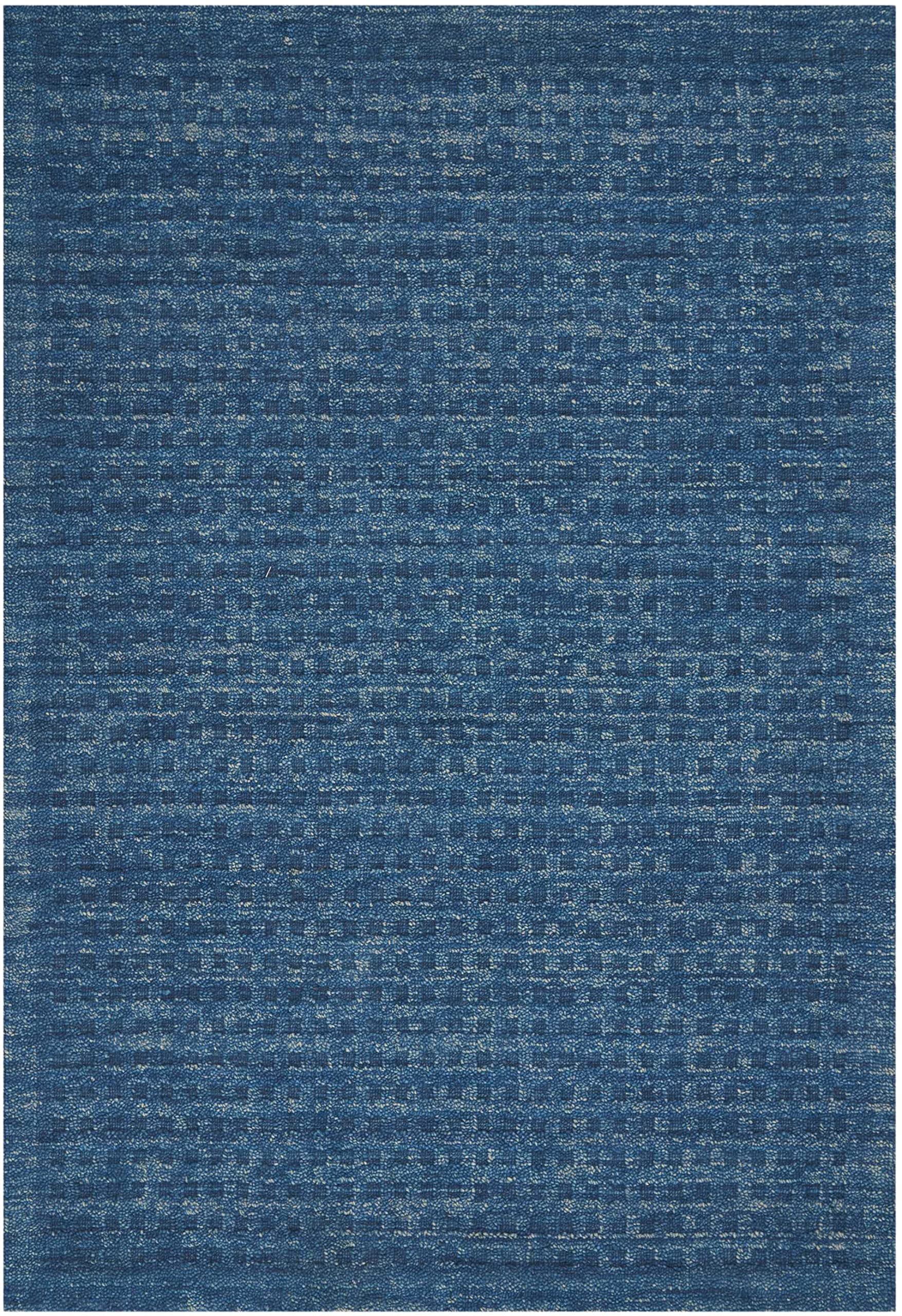 Nourison Perris Solid Navy 8' x 10'6