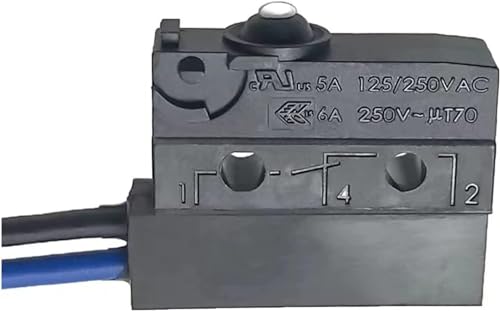 IP67 Waterproof Micro Switch with Tripod Stroke Detection, Limit Hole, and Pressure Rod - Ideal for Industrial Equipment, Marine Applications, and Outdoor Electronics (Color: Green, Size: CN Standard)