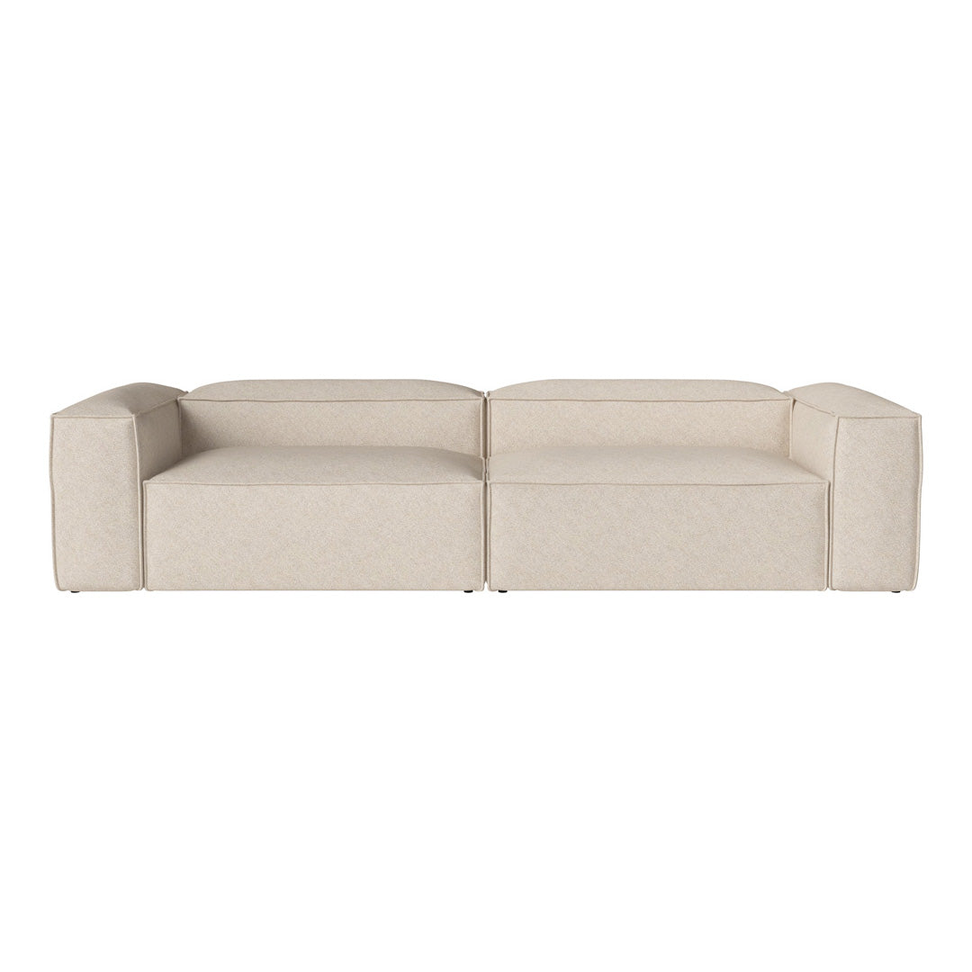 Cosima 2-Seater Sofa - Modern Fabric Loveseat for Small Spaces | Perfect for Living Room, Apartment & Office Waiting Area