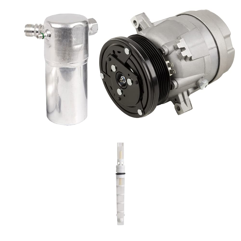 New AC Compressor with A/C Repair Kit for Cadillac Cimarron & Pontiac Sunbird - BuyAutoParts 61-86230RS | Perfect for Summer Cooling & Auto AC System Maintenance