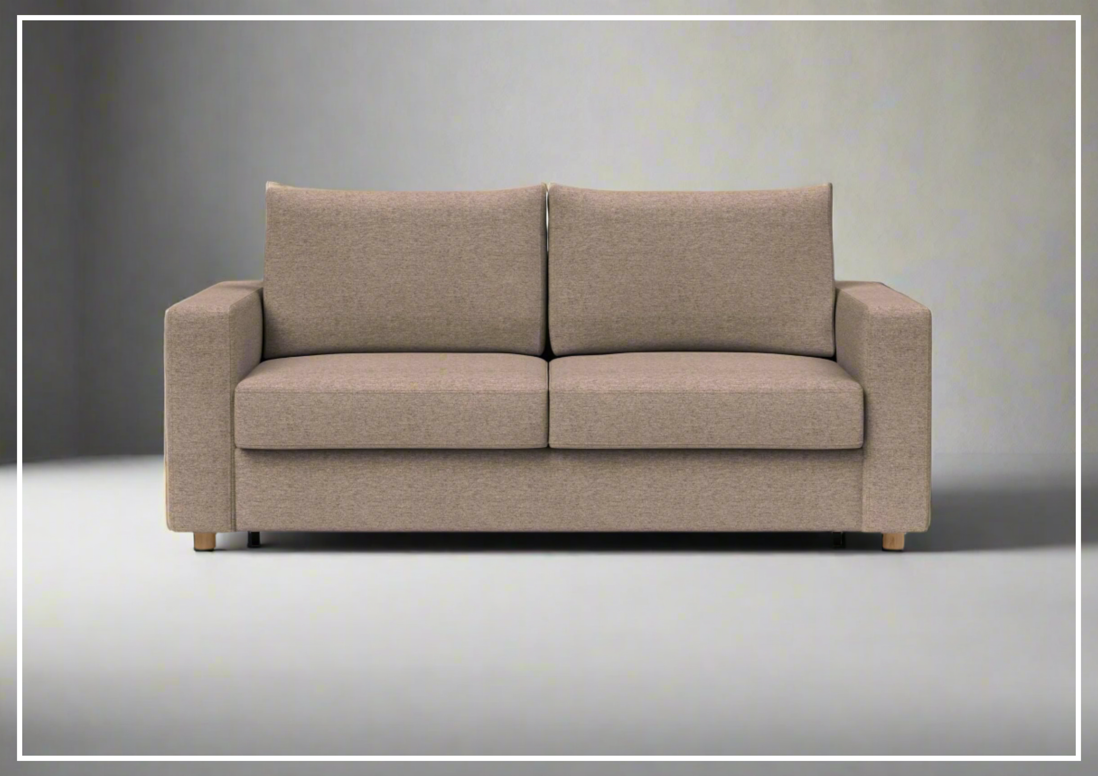 Innovation Living Neah Fabric 2-Seater Queen Size Sleeper Sofa Bed - Convertible Sofa for Small Spaces, Guest Room & Apartment Living