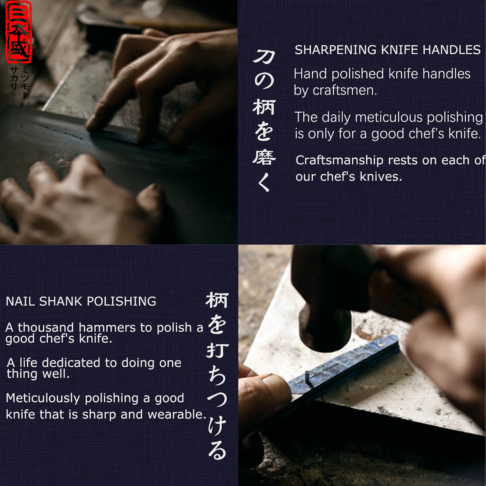 8 Inch Japanese Kiritsuke Chef Knife - Hand Forged 67-Layer 440C Damascus Steel Kitchen Knife - Professional Meat & Sushi Knife with Blue Pomegranate Handle & Sandalwood Box - Perfect for Slicing, Dicing, and Precision Cutting in Professional Kitchens & Home Cooking
