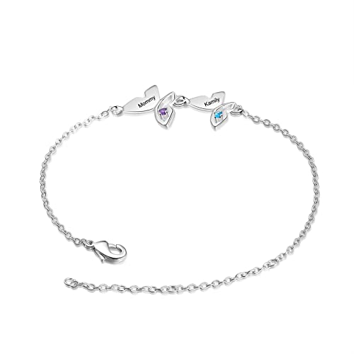 Butterfly Bracelet-2 Stones