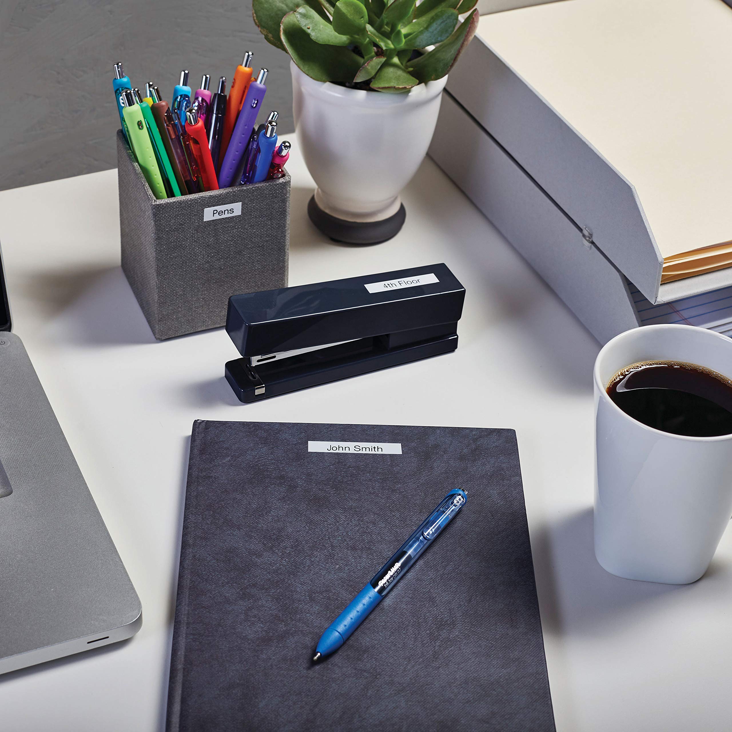DYMO LabelManager 280 Rechargeable Label Maker with QWERTY Keyboard - Portable Label Printer for Home & Office Organization, Easy-to-Use with One-Touch Smart Keys, PC/Mac Connectivity (Renewed) - Perfect for Filing, Storage Boxes, Cable Management & Office Supplies Labeling