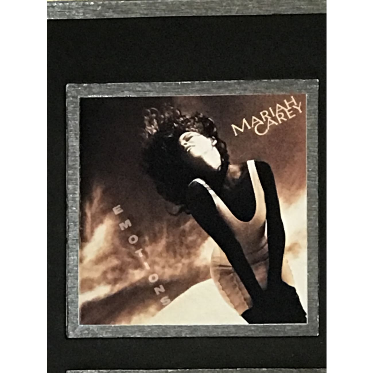Mariah Carey Emotions Album - RIAA Certified Gold Award - Perfect for Music Lovers & Collectors