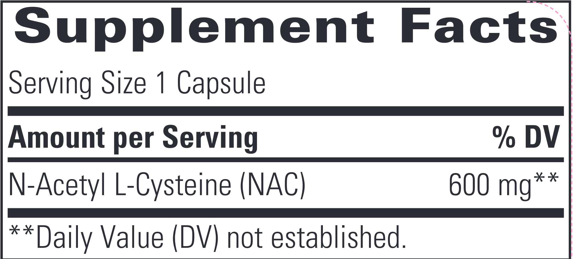 N-Acetyl L-Cysteine (NAC) Supplement - Antioxidant & Immune Support for Detox, Respiratory Health & Liver Function - Vegan, Non-GMO - Daily Wellness & Recovery Aid