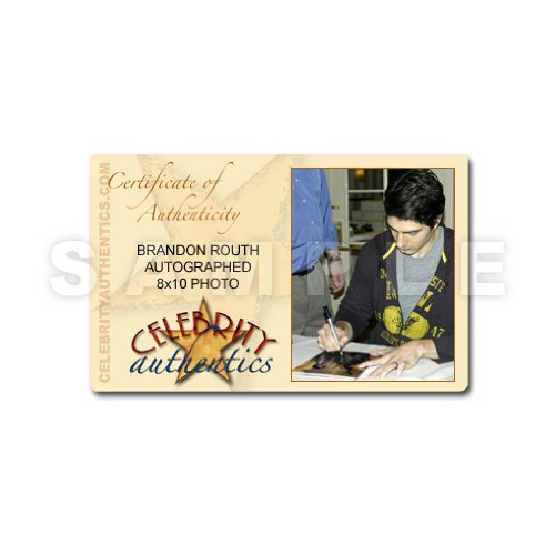 Brandon Routh Autographed 8x10 Dylan Dog Dead of Night Action Photo - Signed Memorabilia for Movie Fans, Comic Collectors & Home Theater Decor