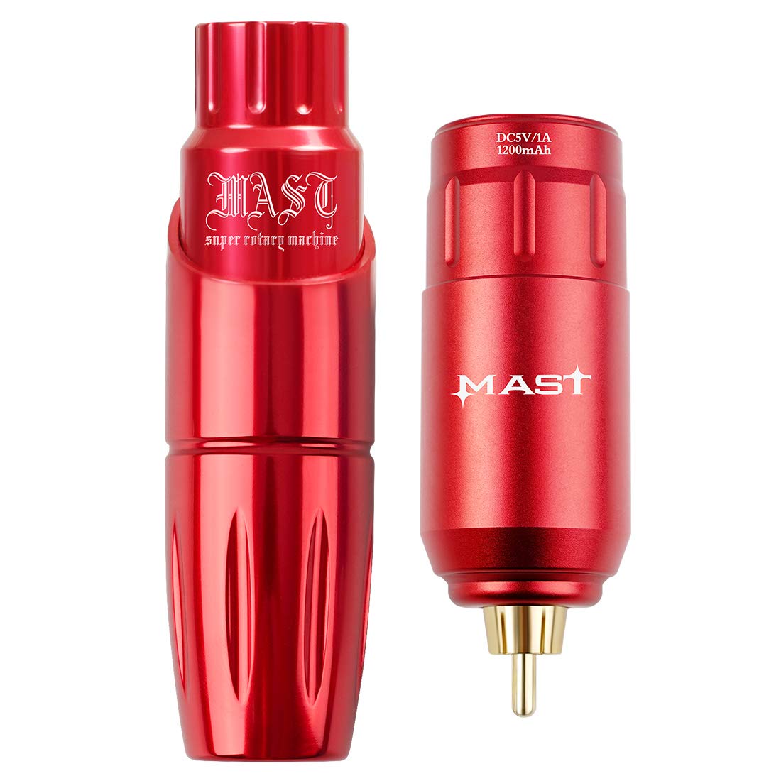 Mast Tour Rotary Pen Machine with Wireless Tattoo Battery Power Kit - Professional Tattoo Equipment for Artists - Perfect for Studio, Home & Travel Use