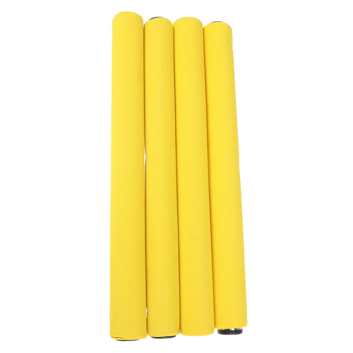 LIOOBO 4-Piece Track & Field Relay Baton Set - Professional Metal Racing Competition Equipment for Outdoor Sports, Running, and Fitness Training - Perfect for Track Meets, School Events, and Team Sports