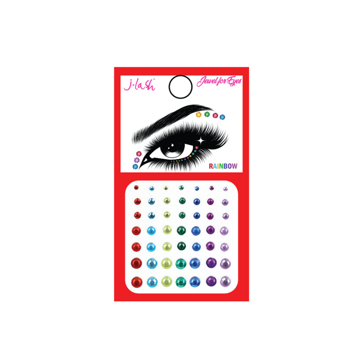 Vibrant Rainbow & Jewel Tone Eyeshadow Palette - Perfect for Party, Festival & Special Occasion Makeup Looks