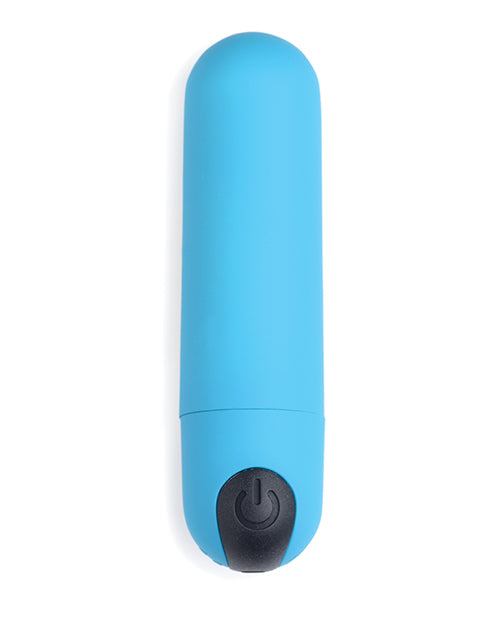 Bang! Powerful Rechargeable Vibrating Bullet with Wireless Remote Control - Blue - Perfect for Couples Play & Solo Pleasure