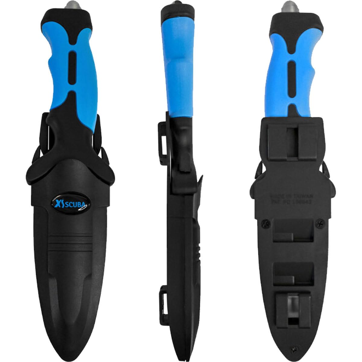 Xs Scuba Stryker Knife - Blunt Tip Dive Knife for Underwater Safety | Perfect for Scuba Diving, Snorkeling & Water Sports