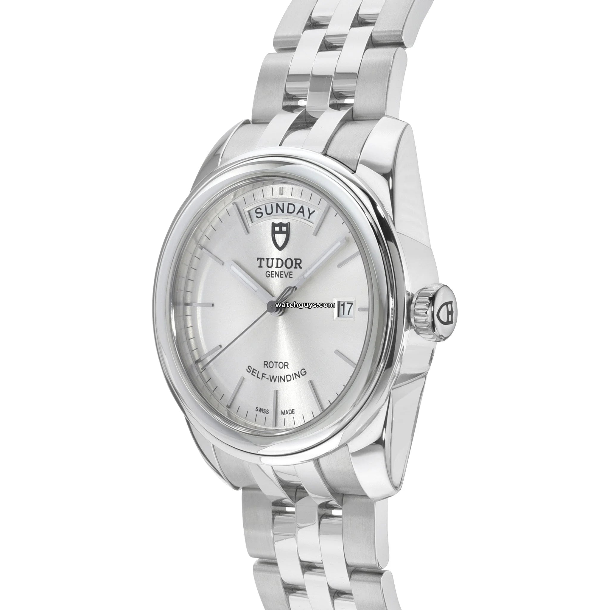 Tudor Glamour Day Date 56000 Watch - Luxury Automatic Men's Timepiece with Date Display - Perfect for Business, Formal Events & Special Occasions