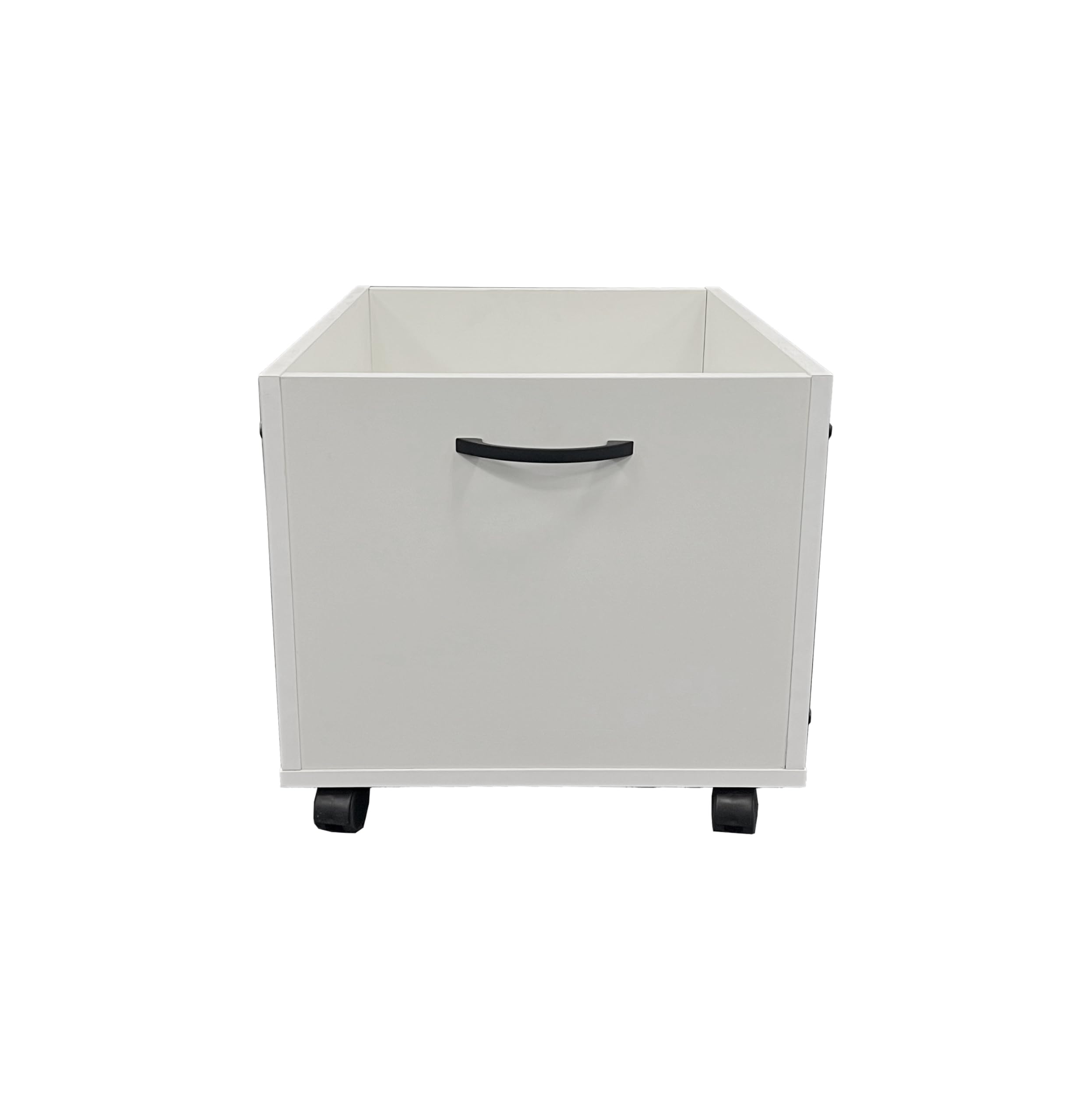 Acme Aurea 2-Piece Toy Storage Set - Natural Cherry Oak & White Finish Kids' Room Organizer | Perfect for Nursery, Playroom & Bedroom Organization