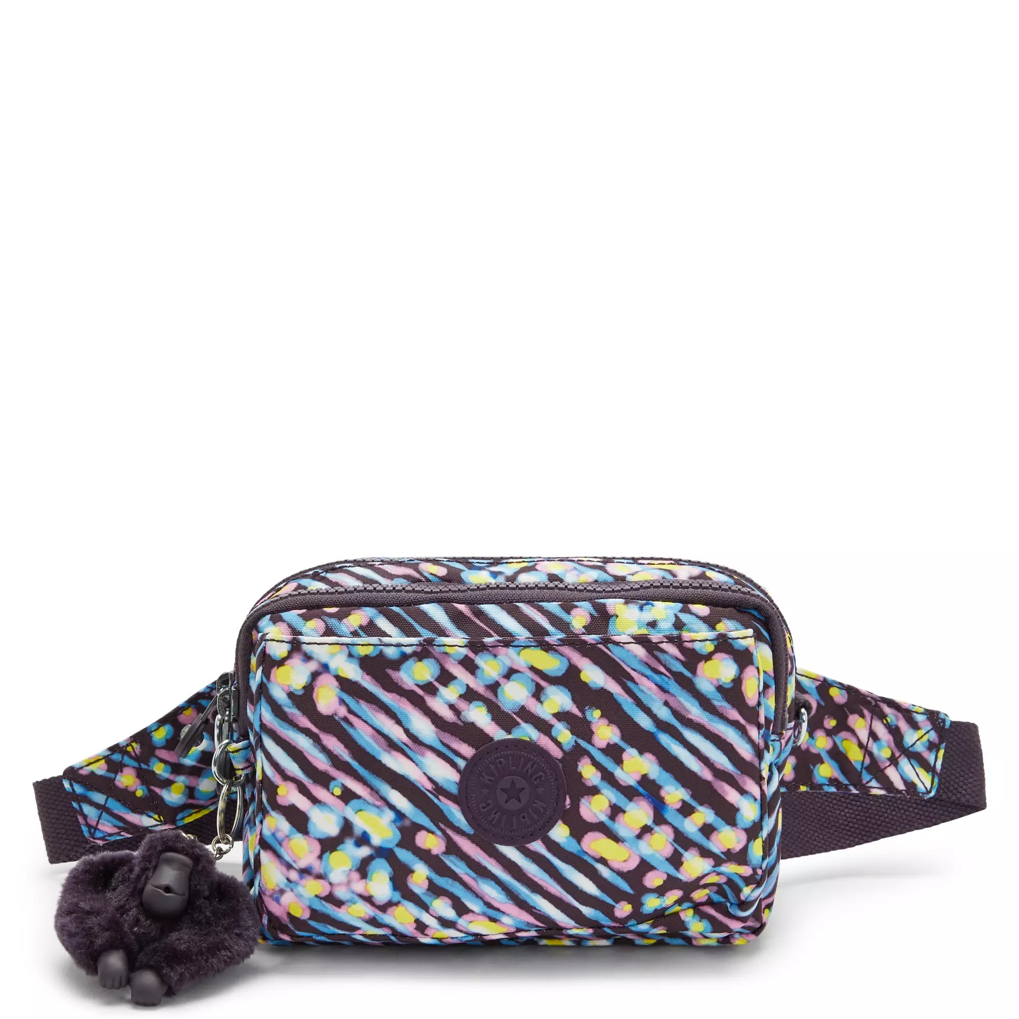 Kipling Abanu Multi-Printed Convertible Crossbody Bag - Stylish & Lightweight Undersea Lights Design | Perfect for Travel, Work & Everyday Use