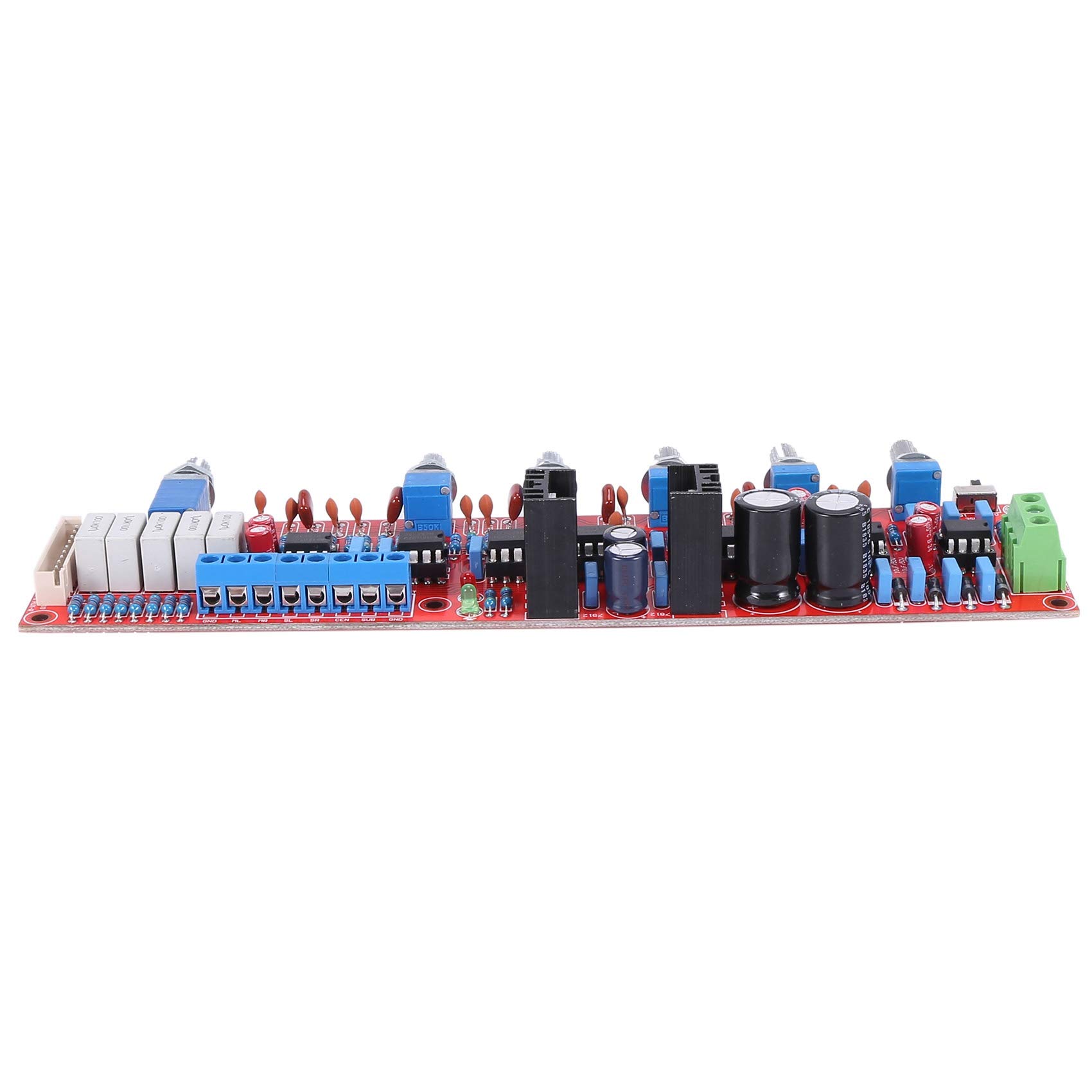 Seprendi NE5532 Preamplifier Board - HIFI 5.1 Channel Tone Control Volume Panel Preamp Mixer for Audio Systems | Home Theater, Studio Recording & DIY Audio Projects