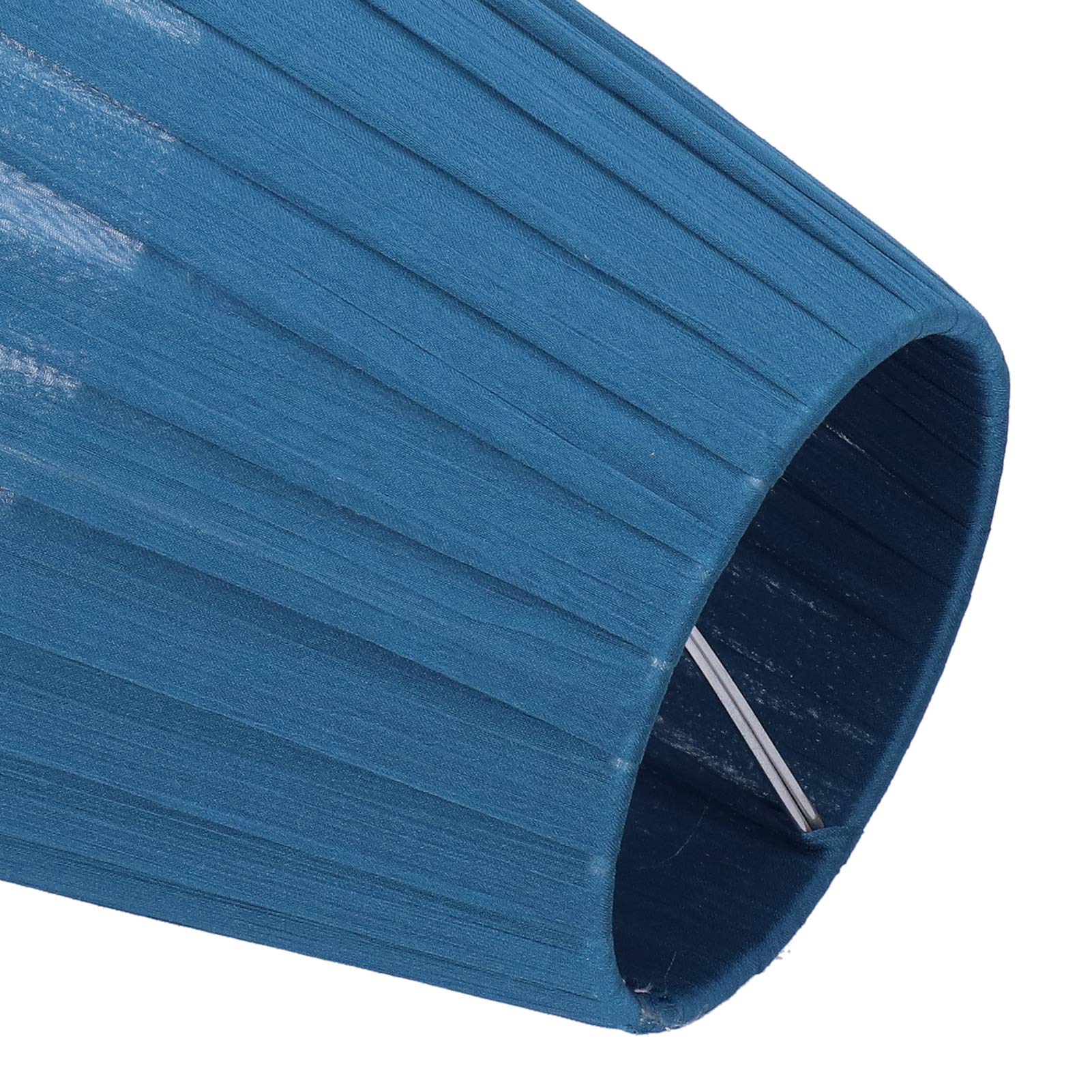 Modern Clip-On Lamp Shades 3.5/5.1/5.5 Inch - Exquisite Blue Lampshades for Chandelier & Wall Lights - Compatible with Small Size A/B/C/F/P Bulbs - Perfect for Bedroom, Living Room & Dining Room Lighting Decor