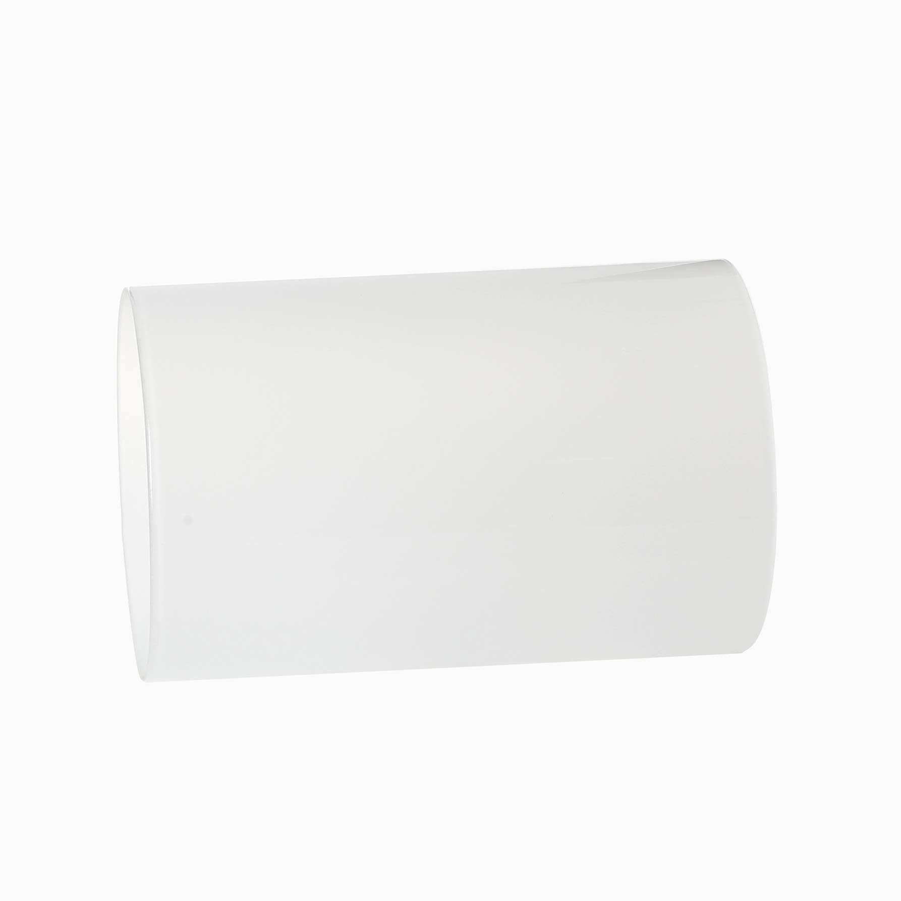 KICHI Frosted Glass Hurricane Candle Holders - Various Sizes, Open Ended Cylinder Chimney Tube for 4