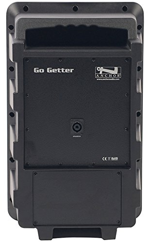 Anchor Audio Go Getter Dual Deluxe PA System with 2 Wireless Handheld Microphones - Perfect for Outdoor Events, Live Performances & Public Speaking