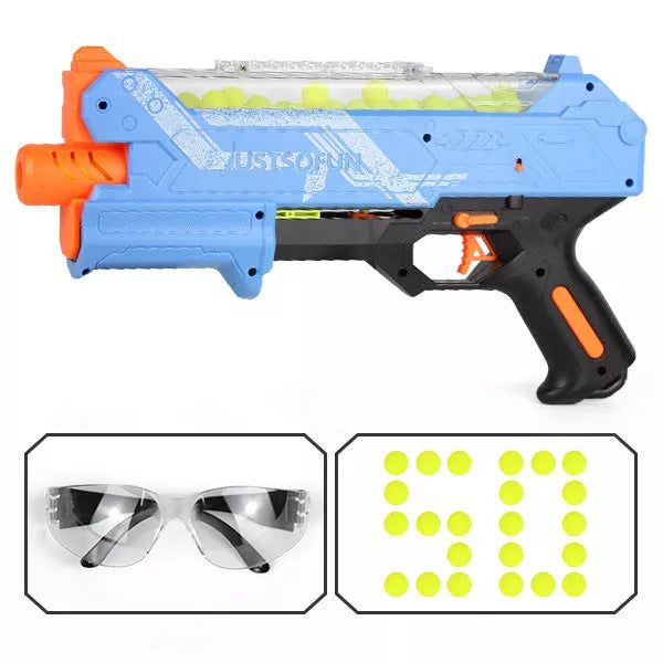 JustSoFun K3 Hyper Round Ball Blaster - High Performance Foam Ball Launcher Toy for Kids & Adults | Outdoor Games, Backyard Fun, Birthday Parties, Team Sports
