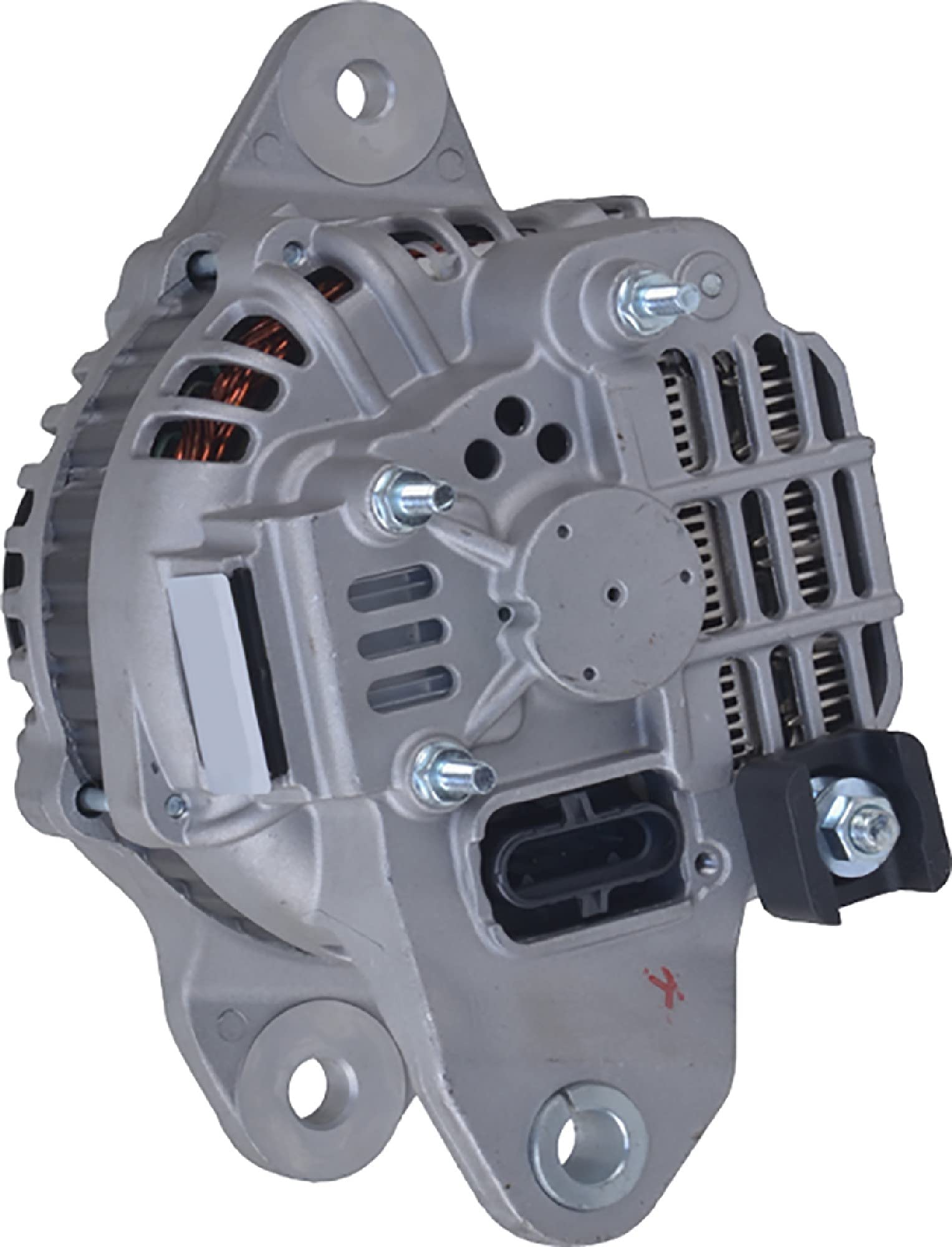 Renault Premium 330 95 1995 Alternator Replacement - 10.8L 24V 110Amp Internal Fan Solid Pulley with Internal Regulator CW Rotation (Part# AVI147J3110HD, 7420842445) - Perfect for Heavy-Duty Truck Engine Repairs & Fleet Maintenance
