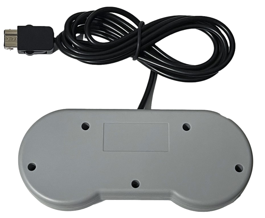 Original SNES Controller Replacement - Classic Mini Super Nintendo Gamepad for Retro Gaming | Perfect for SNES Classic Edition & Emulators