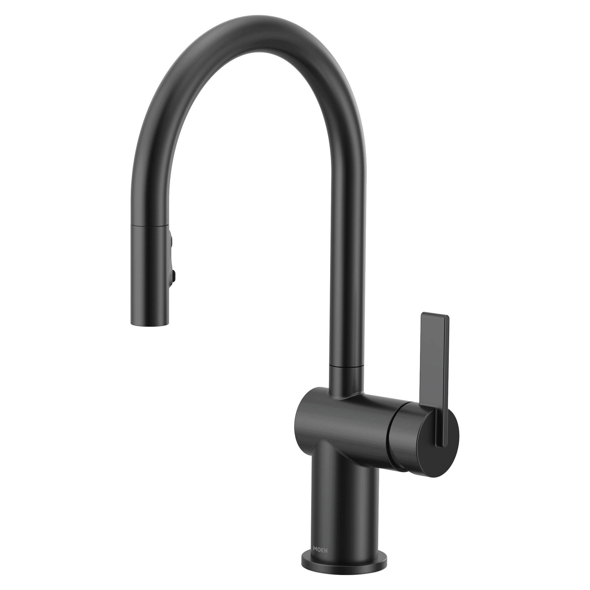 Cia One-Handle High Arc Pull Down Kitchen Faucet - Modern Stainless Steel Sink Faucet with Sprayer for Easy Dishwashing & Food Prep