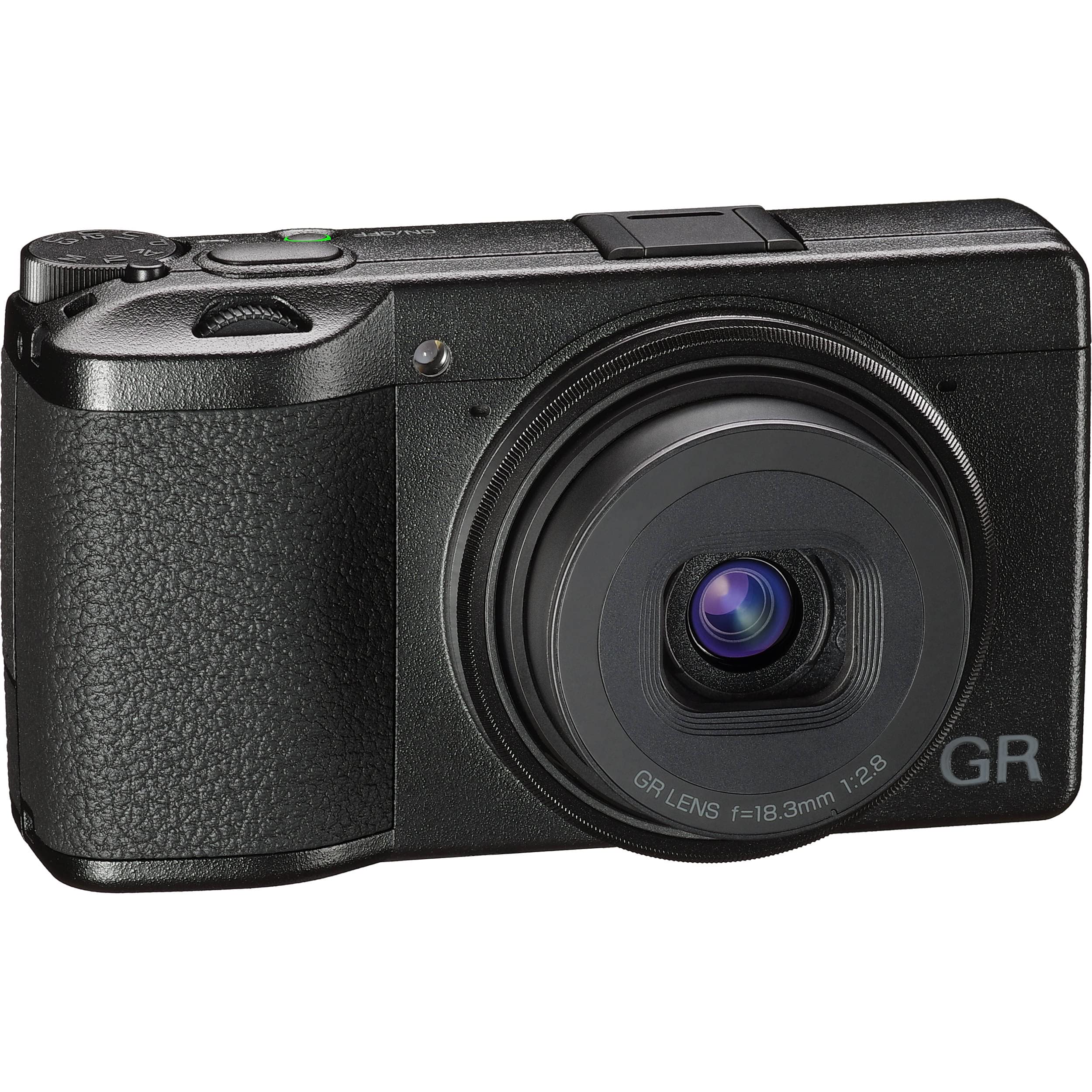 Ricoh GR III Digital Camera Bundle with SanDisk 64GB Extreme SDXC Card, Extra Battery & Charger, Waterproof Case, Mini Tripod (18-Piece Kit) - Perfect for Travel Photography, Street Shooting & Vlogging