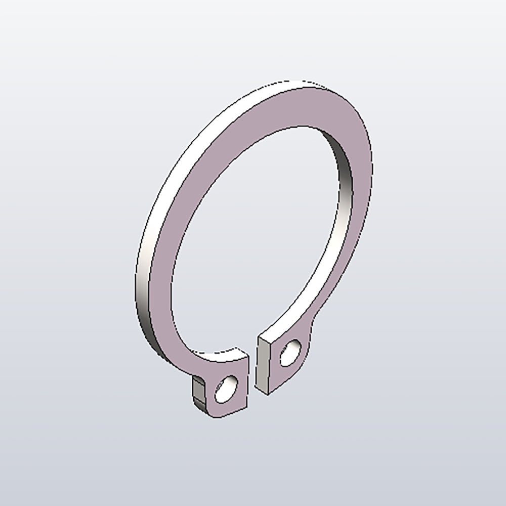 BG1600S 46mm Shaft Circlip Retaining Ring - D16 Size for Automotive, Machinery & Industrial Equipment Repair