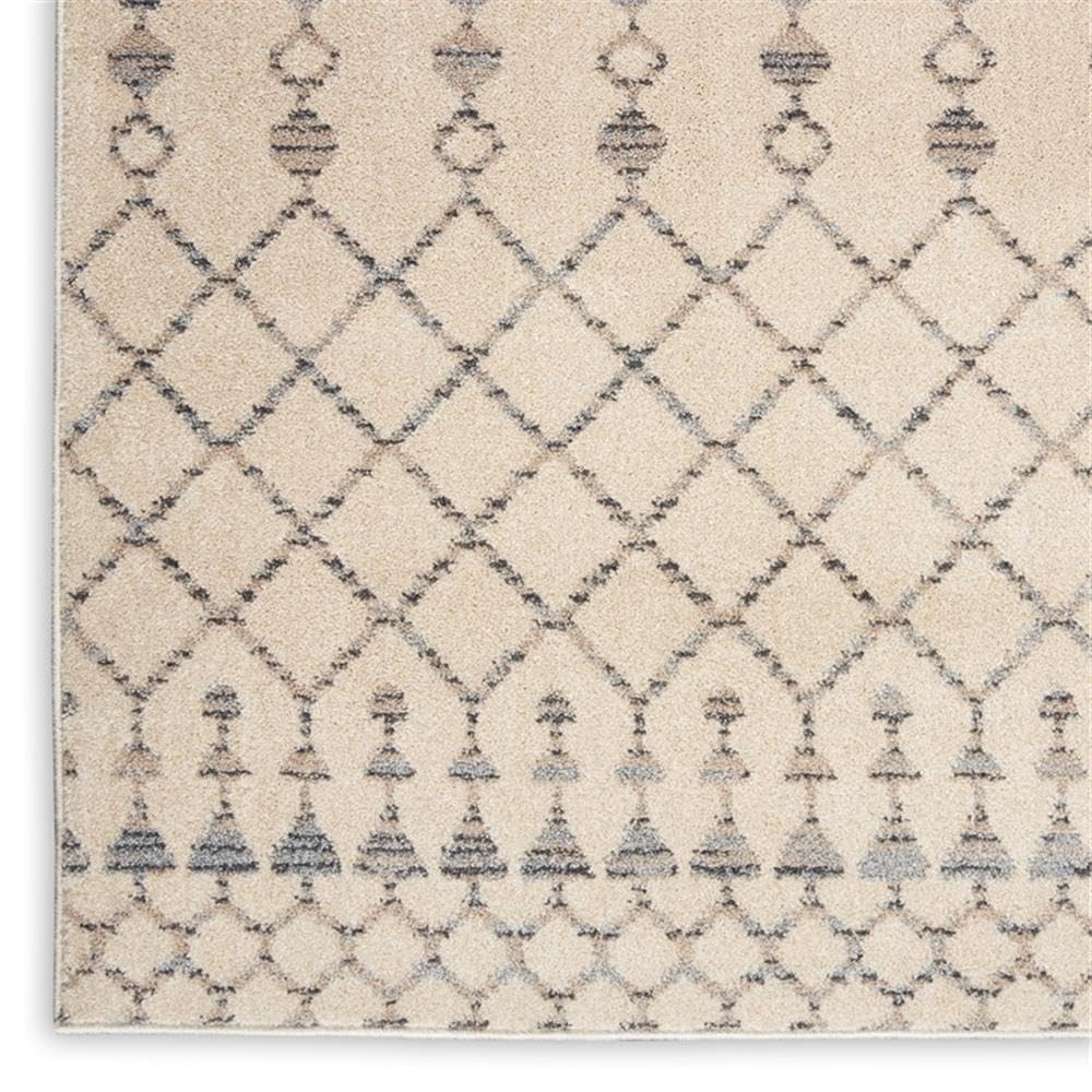 Nourison Royal Moroccan Farmhouse Beige/Grey 2'3