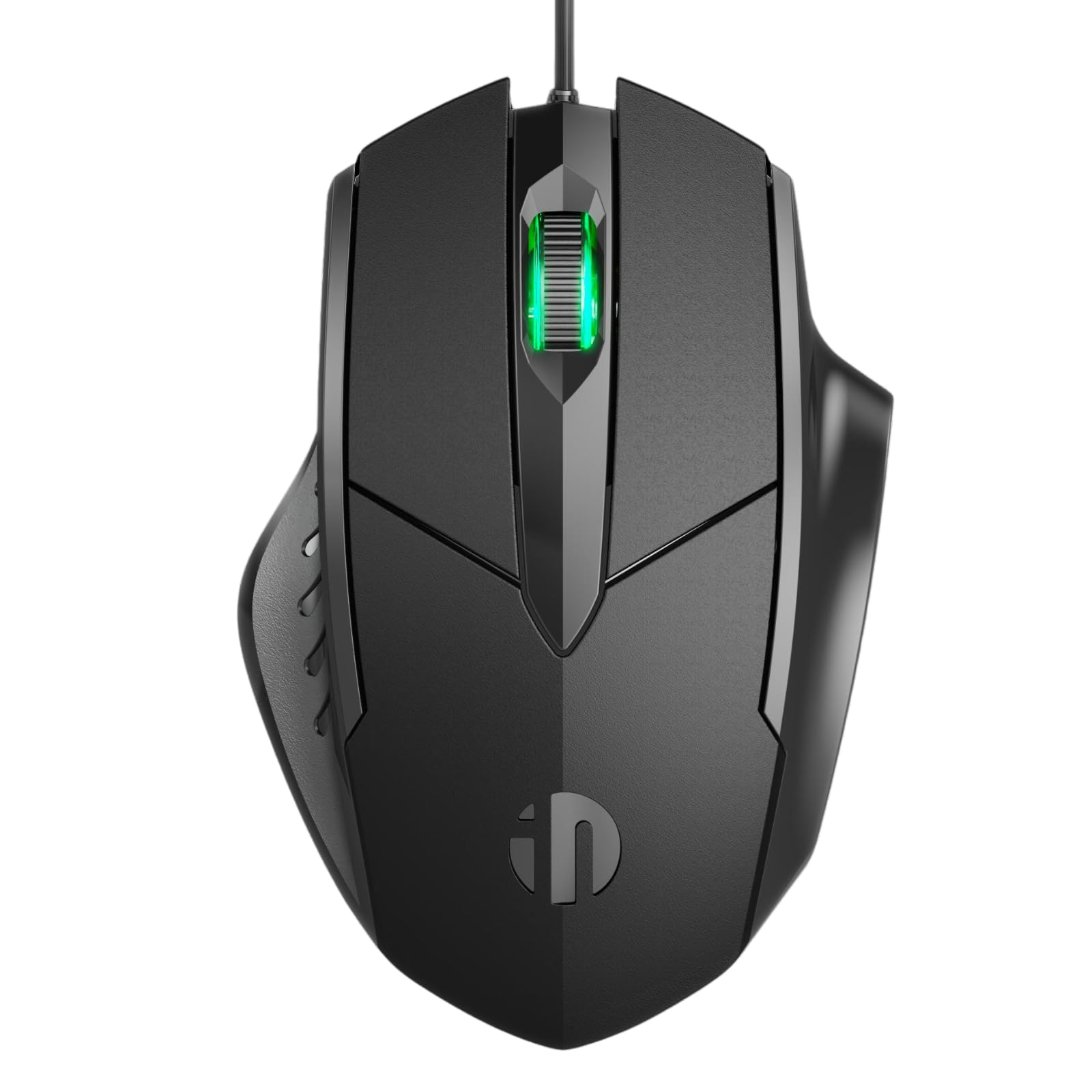 Silent USB Wired Mouse - 1200DPI Ergonomic for PC & Laptop - Home Office Use