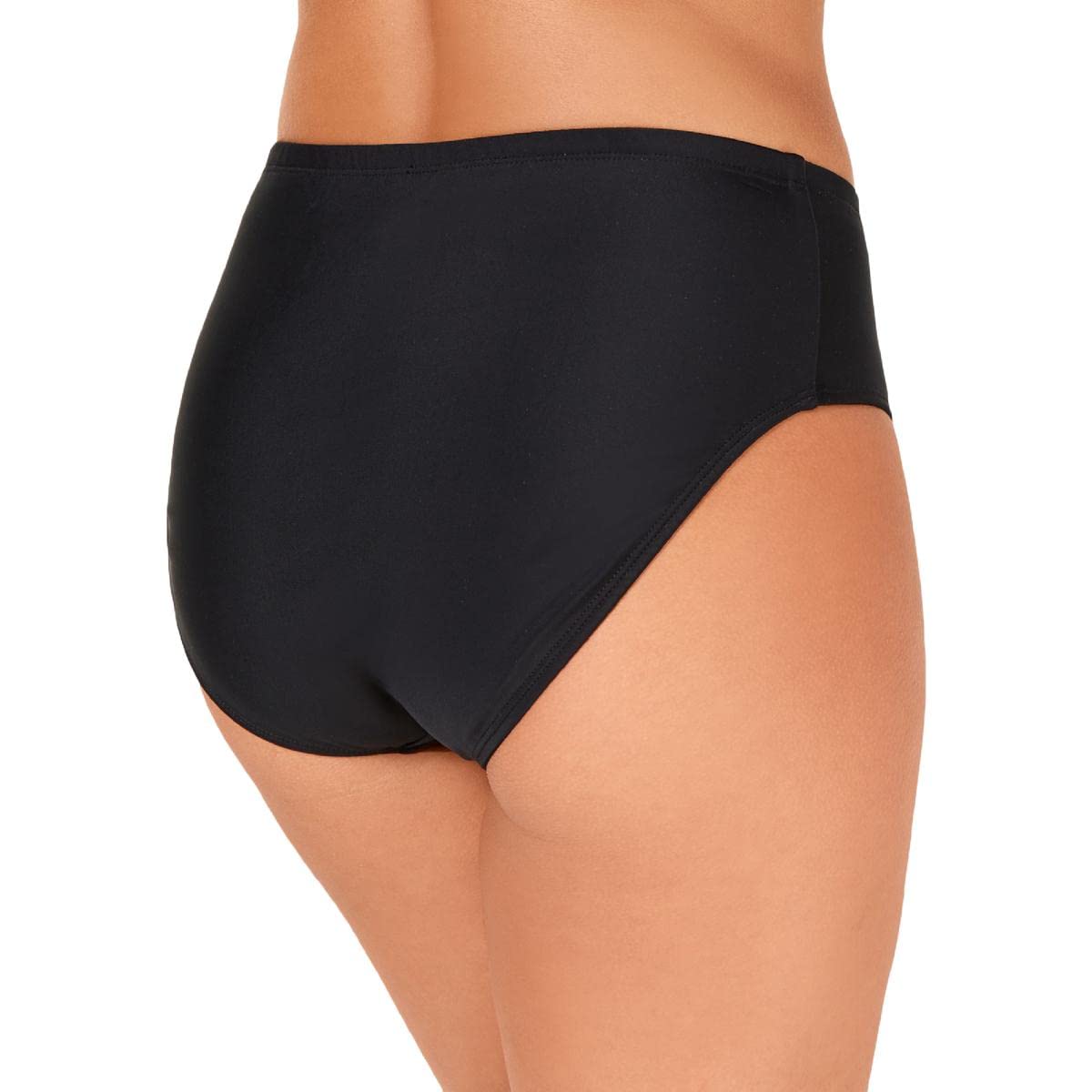 Women's Solid Bikini Swim Bottom - High Waisted Comfortable Swimwear for Beach, Pool & Vacation | Island Escape Collection