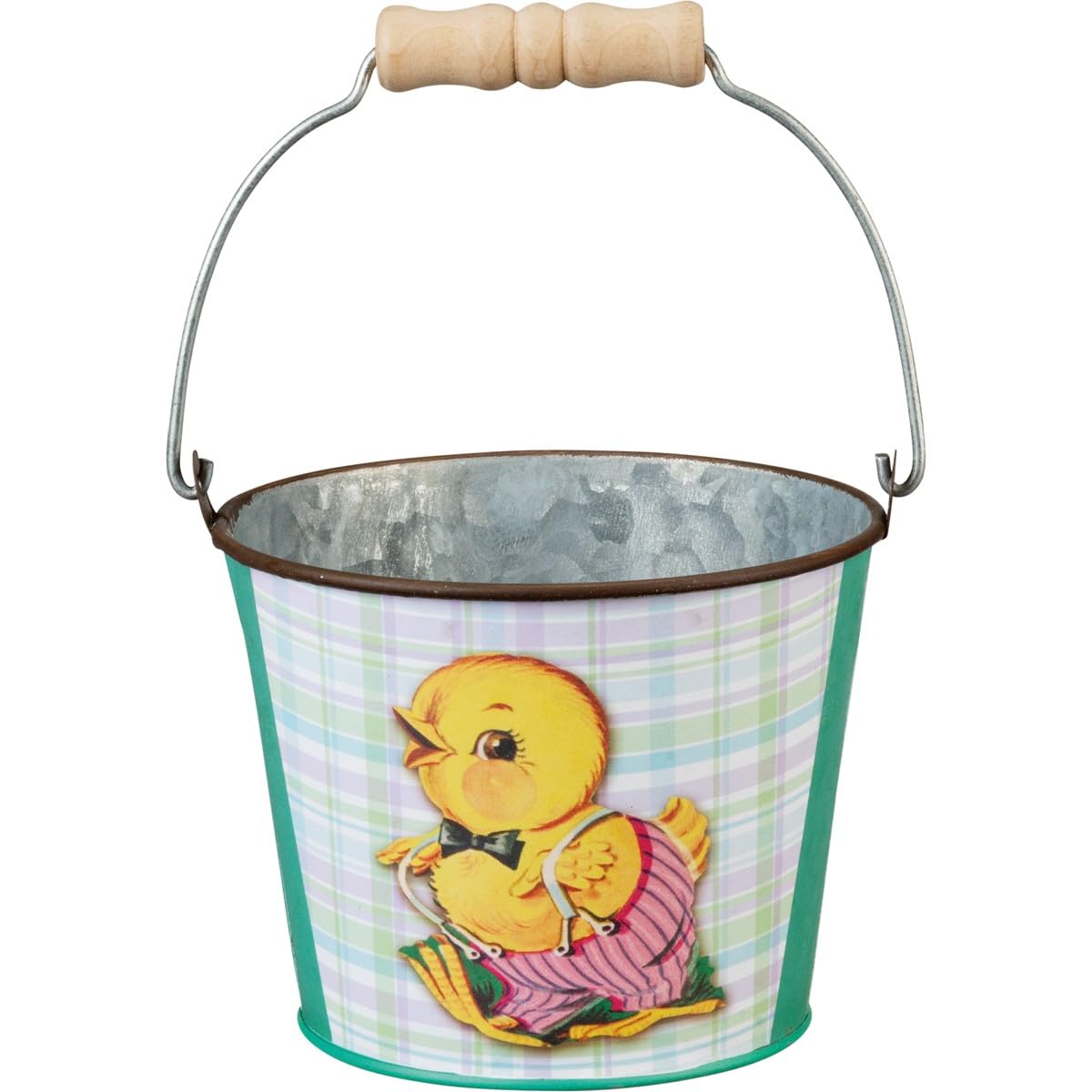 Primitives by Kathy Easter Bucket Set - Decorative Easter Baskets for Home Decor, Spring Table Centerpiece, and Easter Egg Hunt Supplies