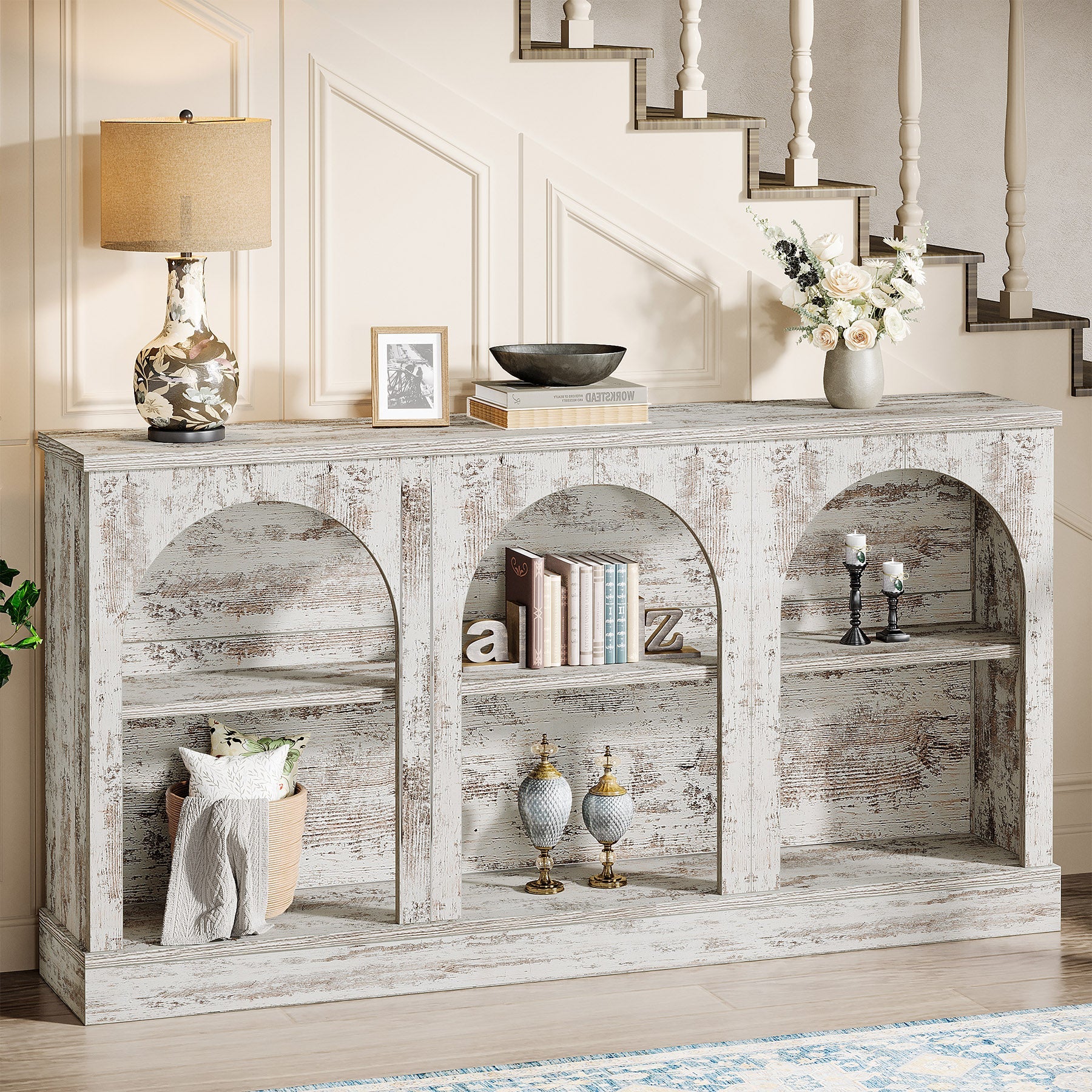 Distressed White