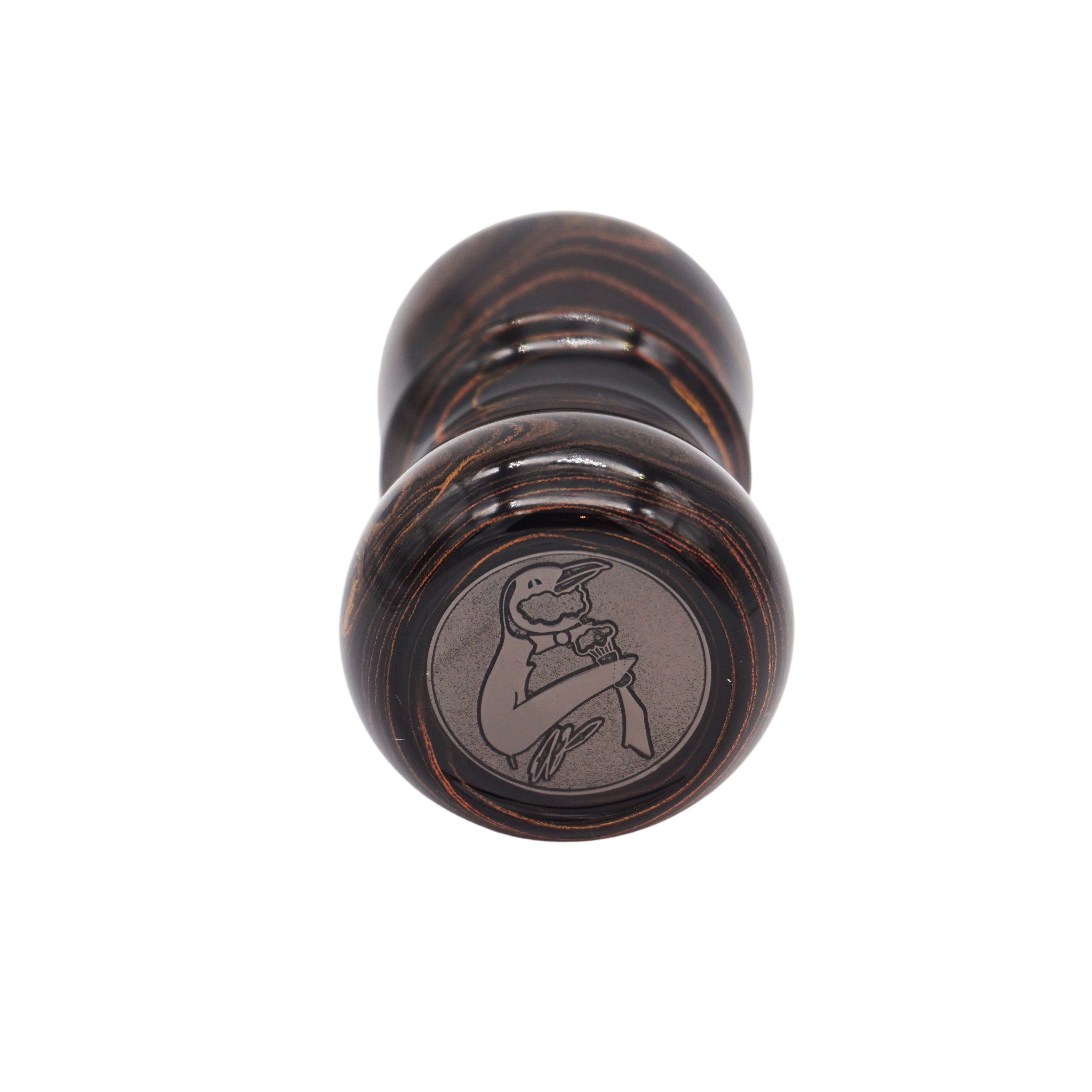 Premium Honey Ebonite Handmade Shaving Brush Handle - Fits 24mm & 26mm Knots - Perfect for Wet Shaving & Grooming Gifts for Men